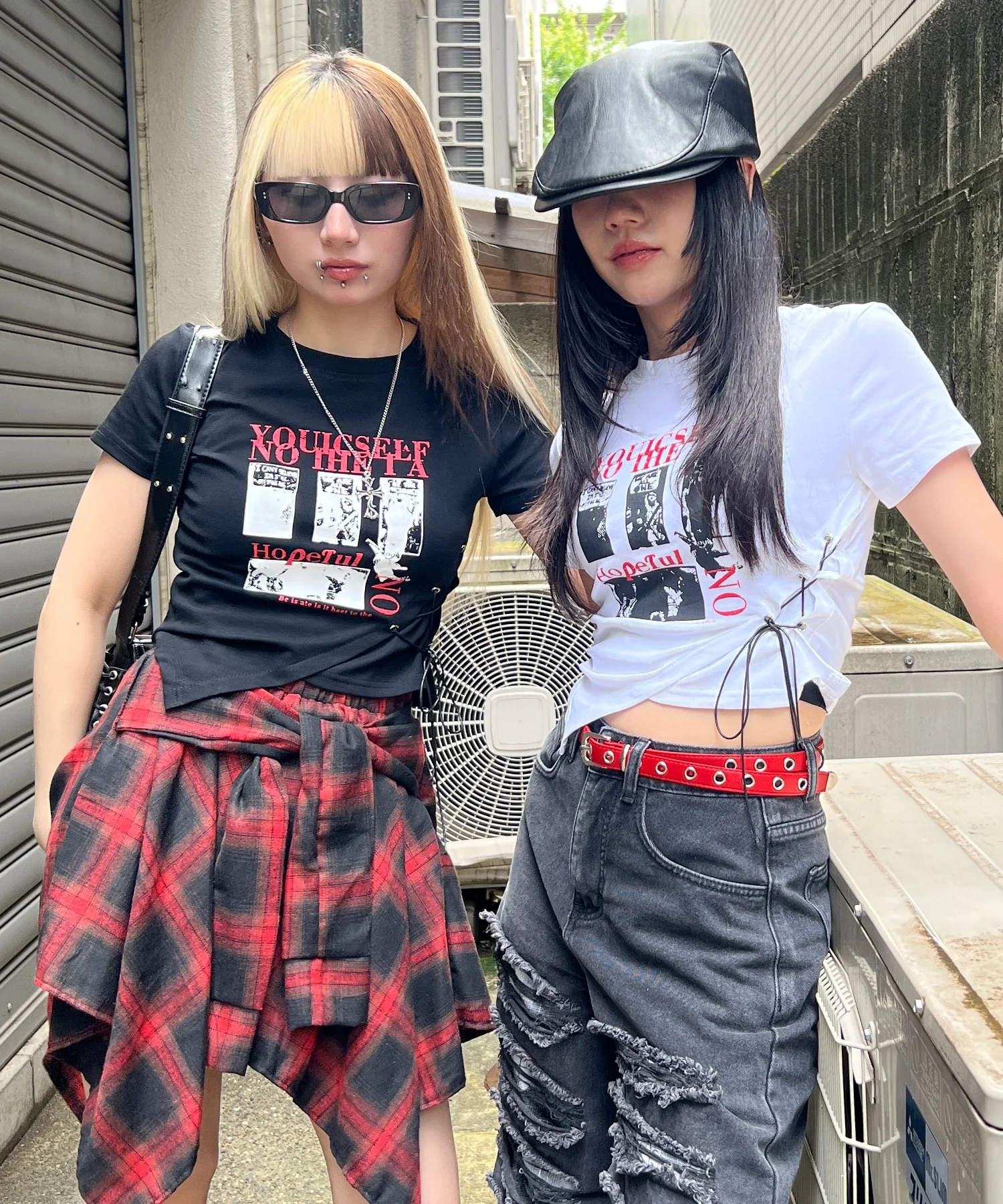 サイドレースアップパンクT - Image 5