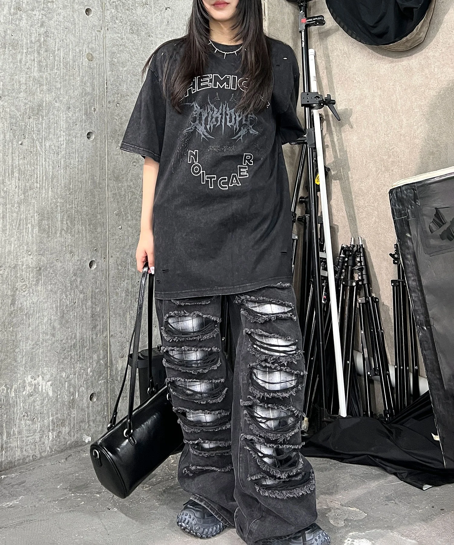 ケミカルスタッズビッグT - Image 5