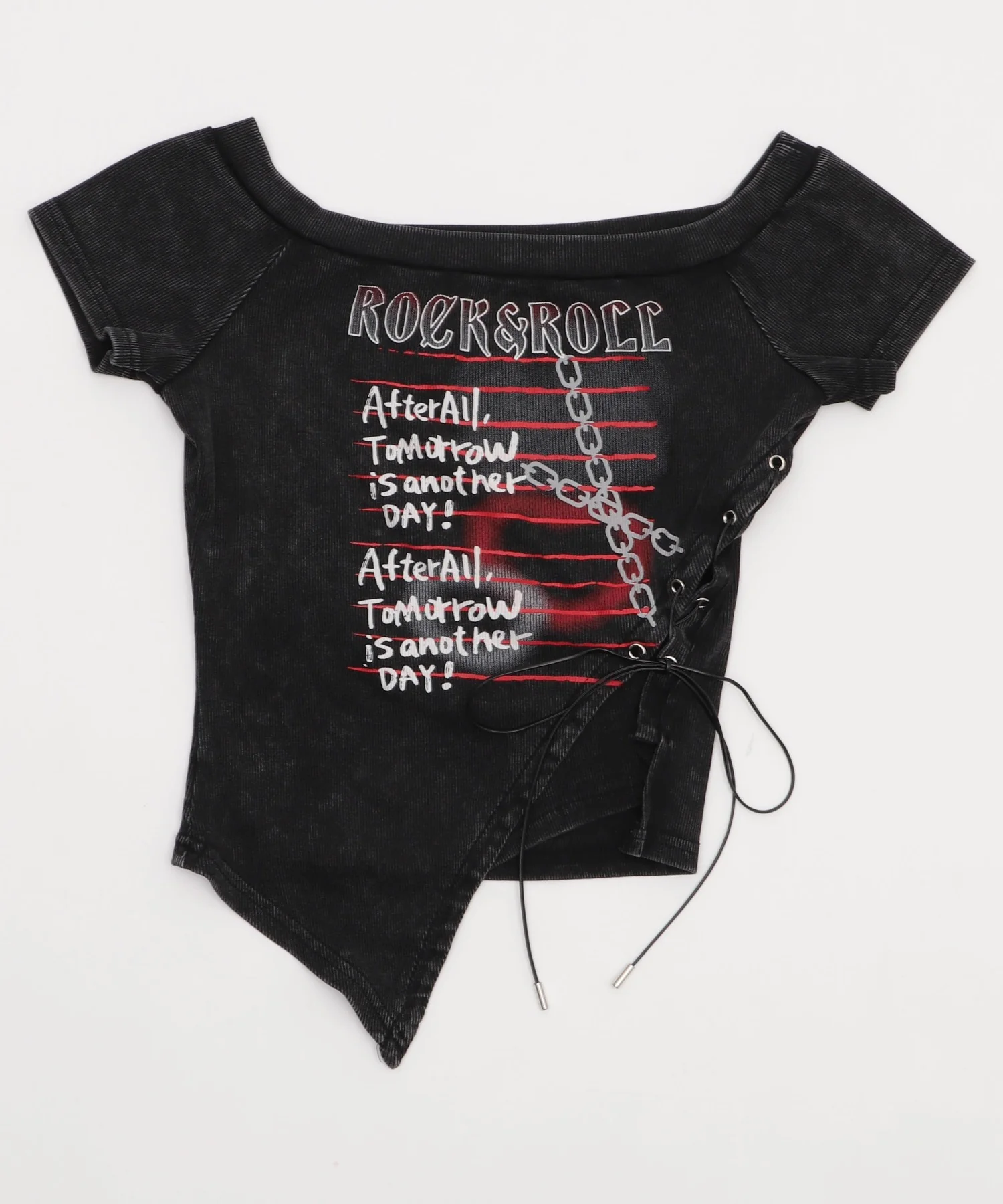 ROCK＆ROLLオフショルT - Image 14