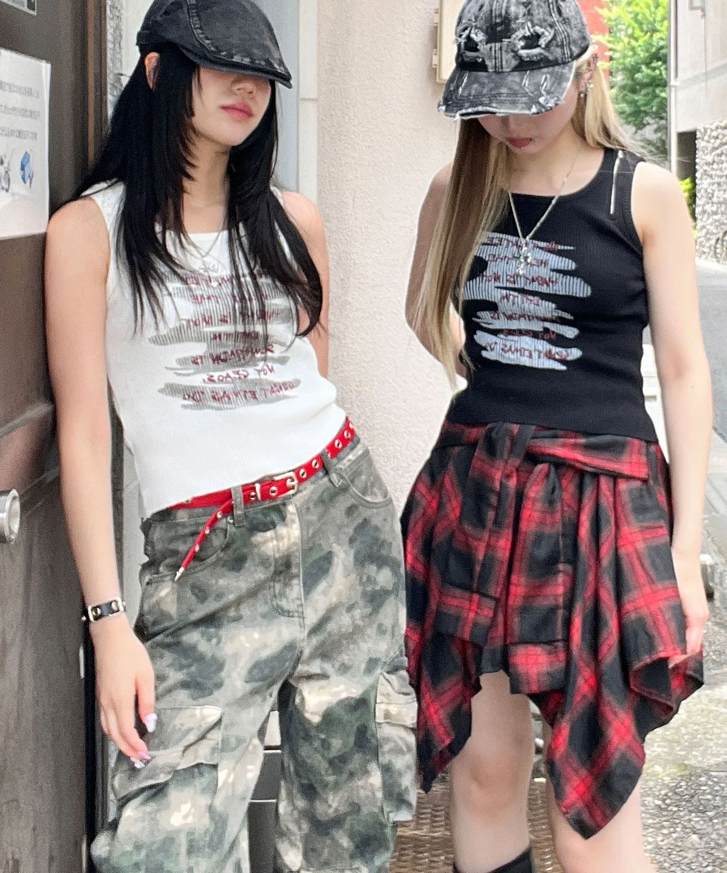 ZIPショルダーニットタンク - Image 4