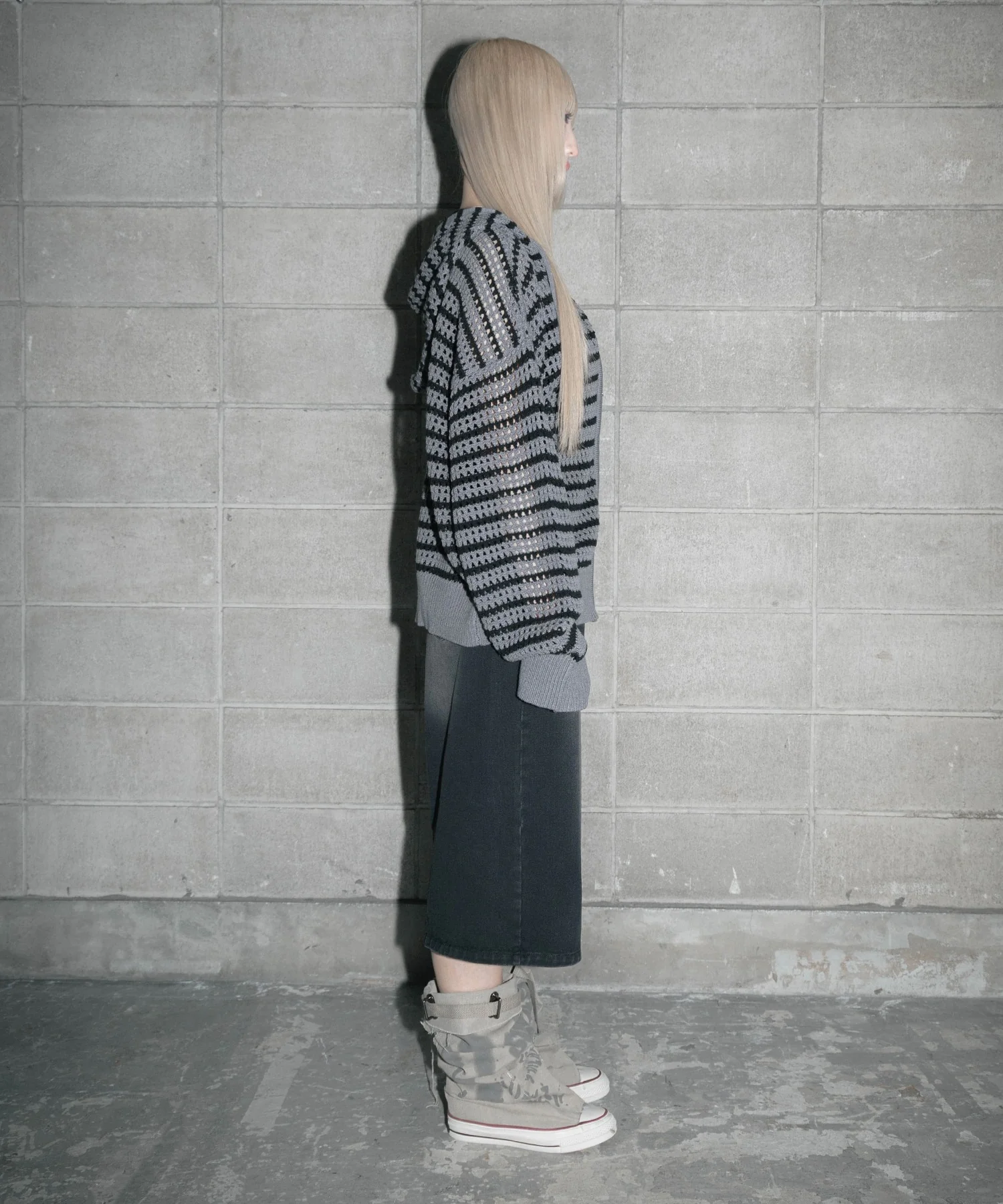 ワイドデニムハーフパンツ - Image 10