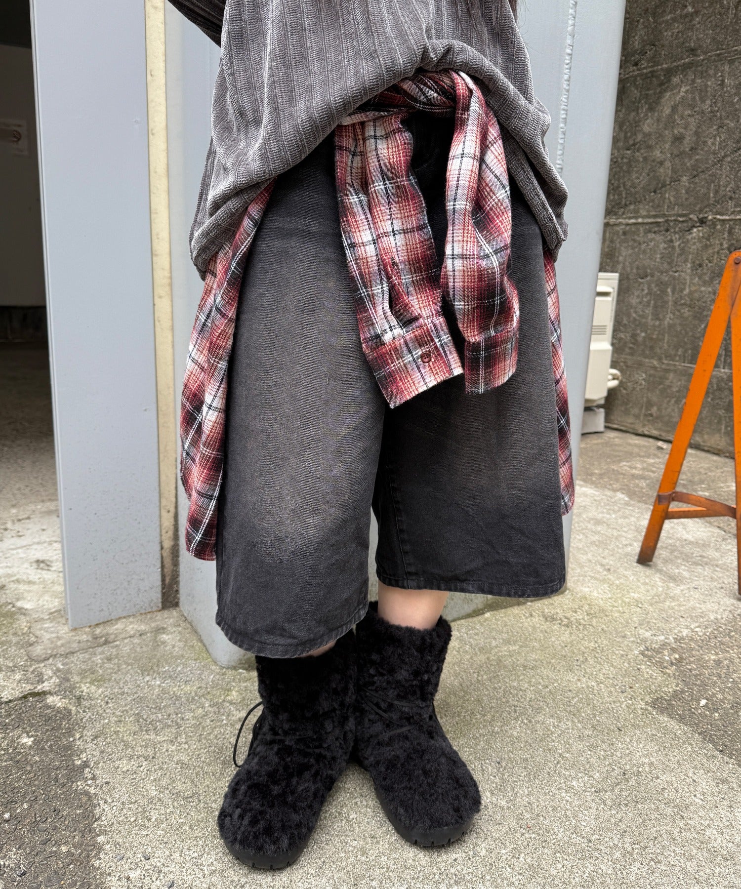 ワイドデニムハーフパンツ - Image 13