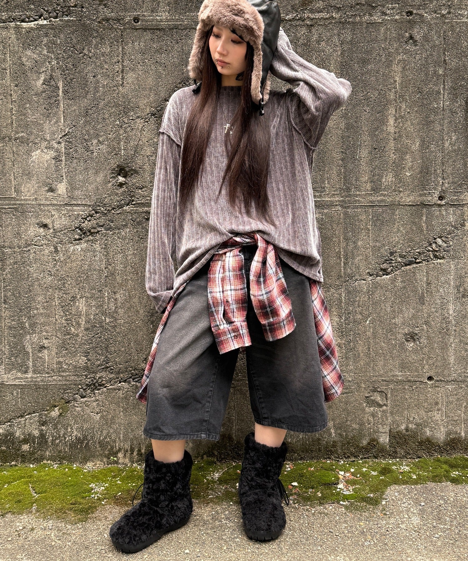 ワイドデニムハーフパンツ - Image 14