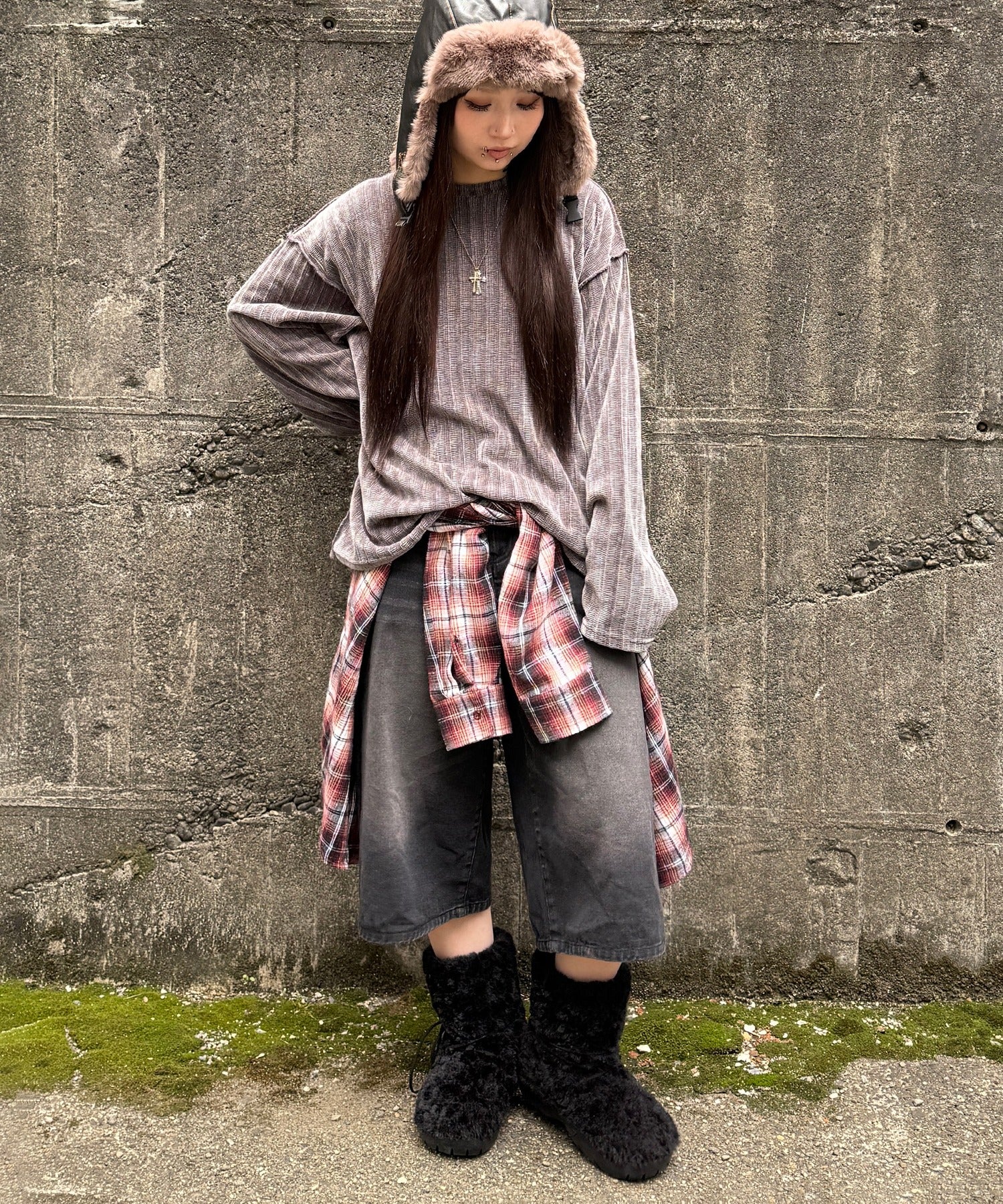 ワイドデニムハーフパンツ - Image 15