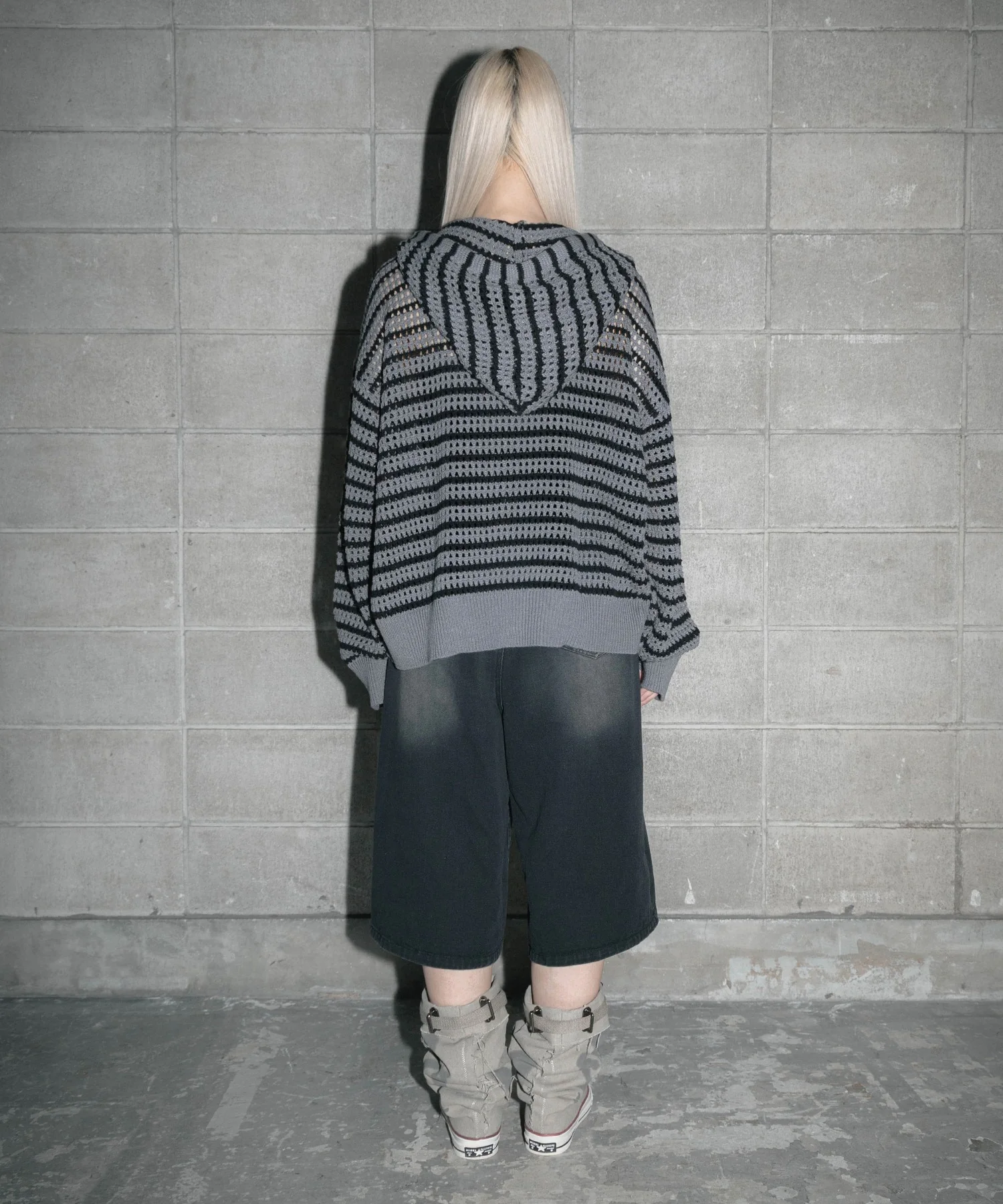 ワイドデニムハーフパンツ - Image 9