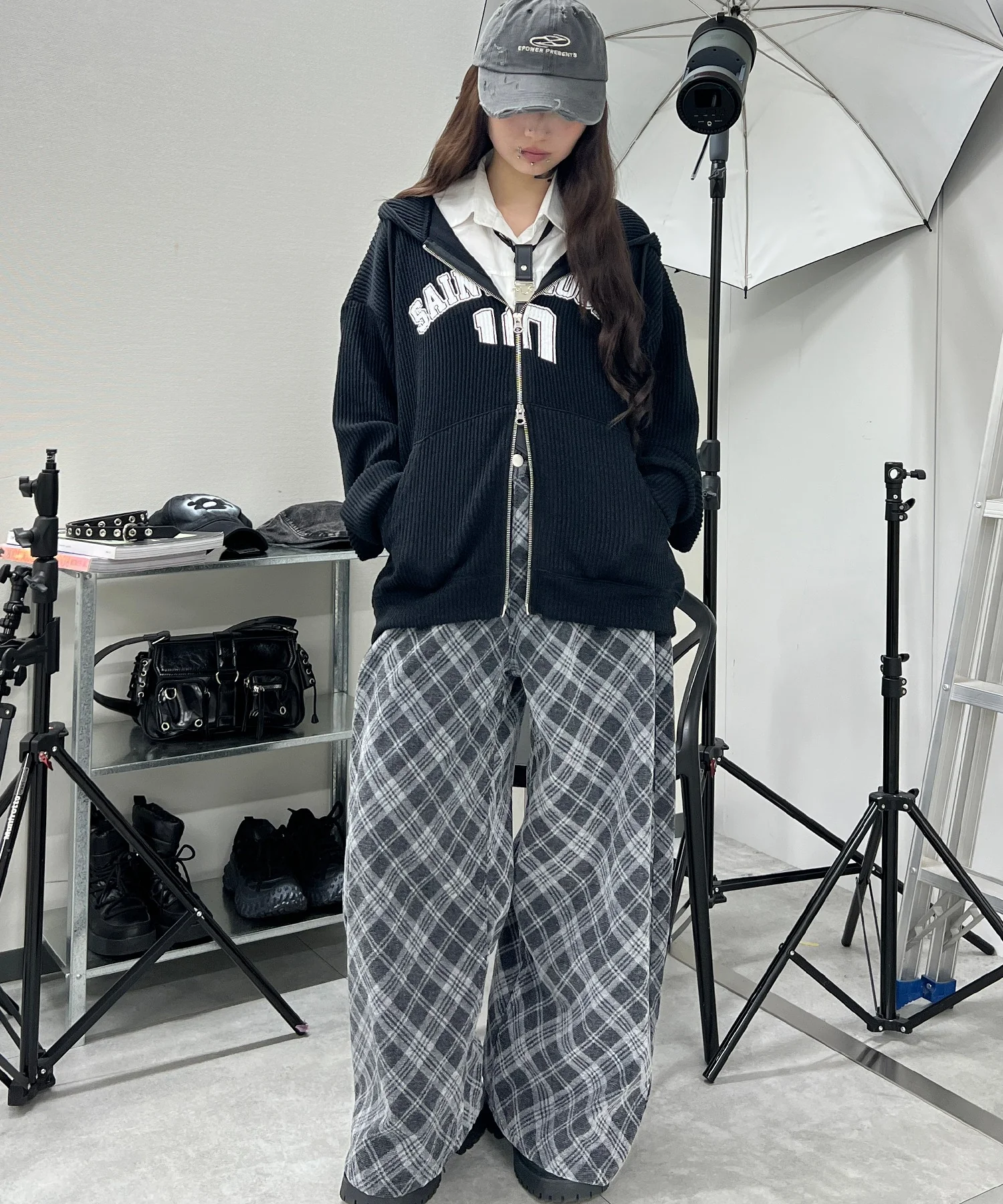 シティロゴニットジップパーカー - Image 23