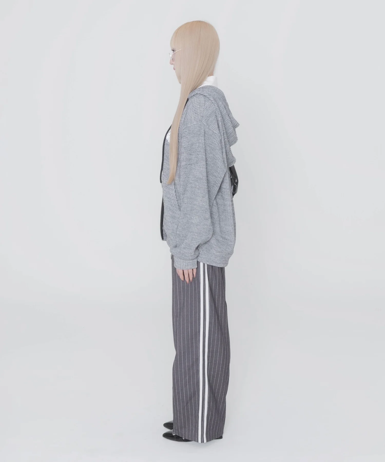 シティロゴニットジップパーカー - Image 6