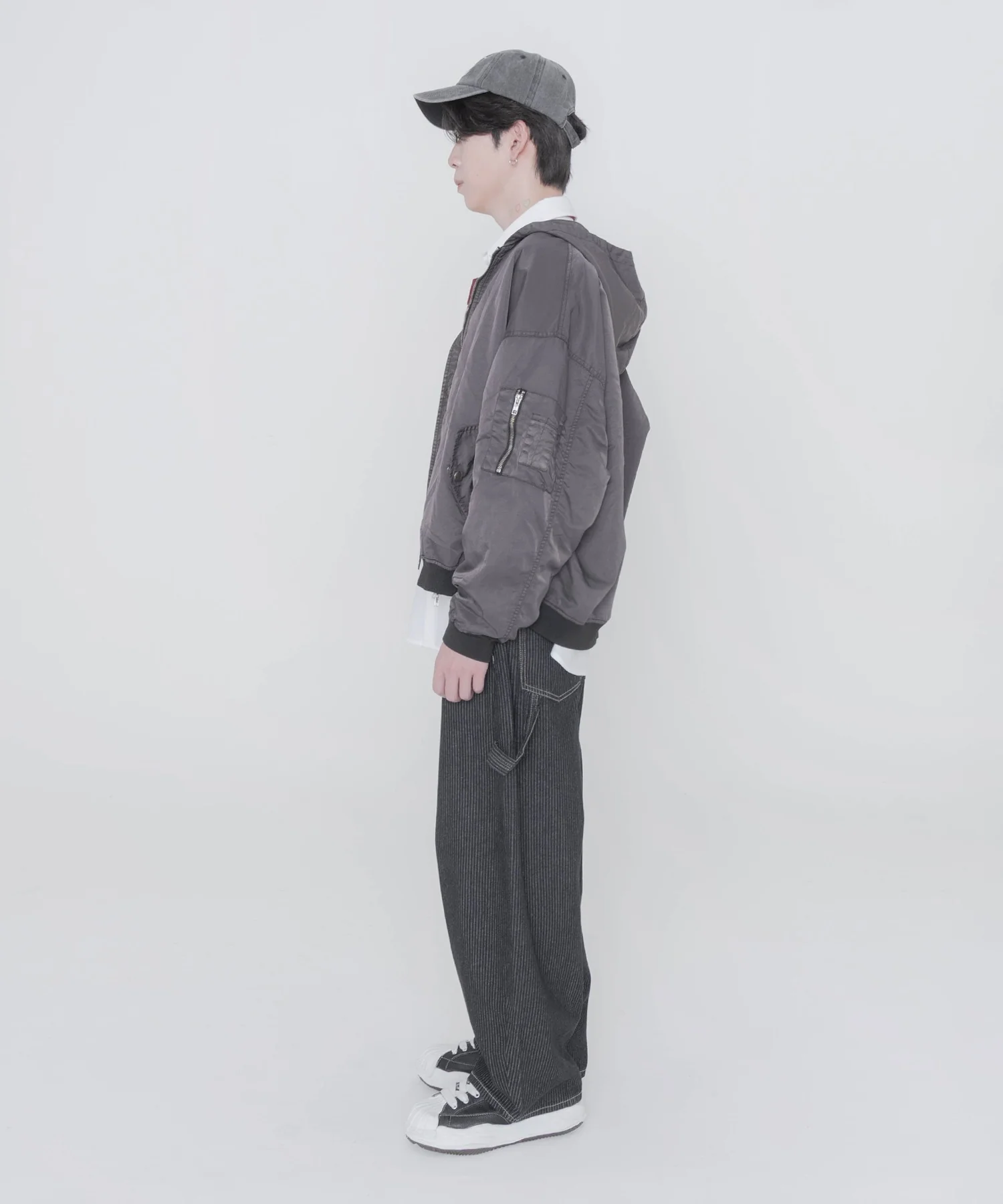 ストライプペインターカーブデニム - Image 7