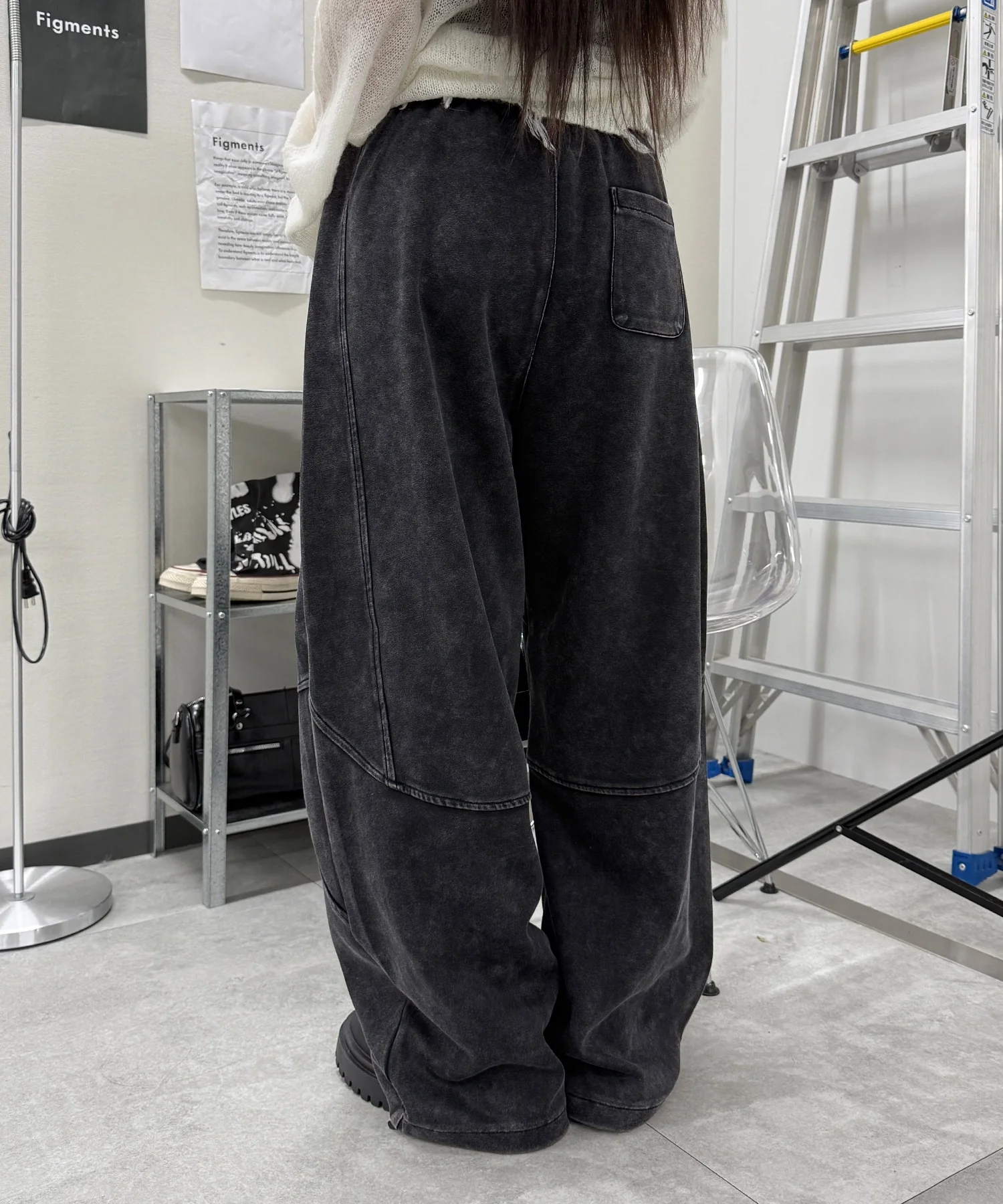 ハードウォッシュタックスウェットパンツ - Image 3
