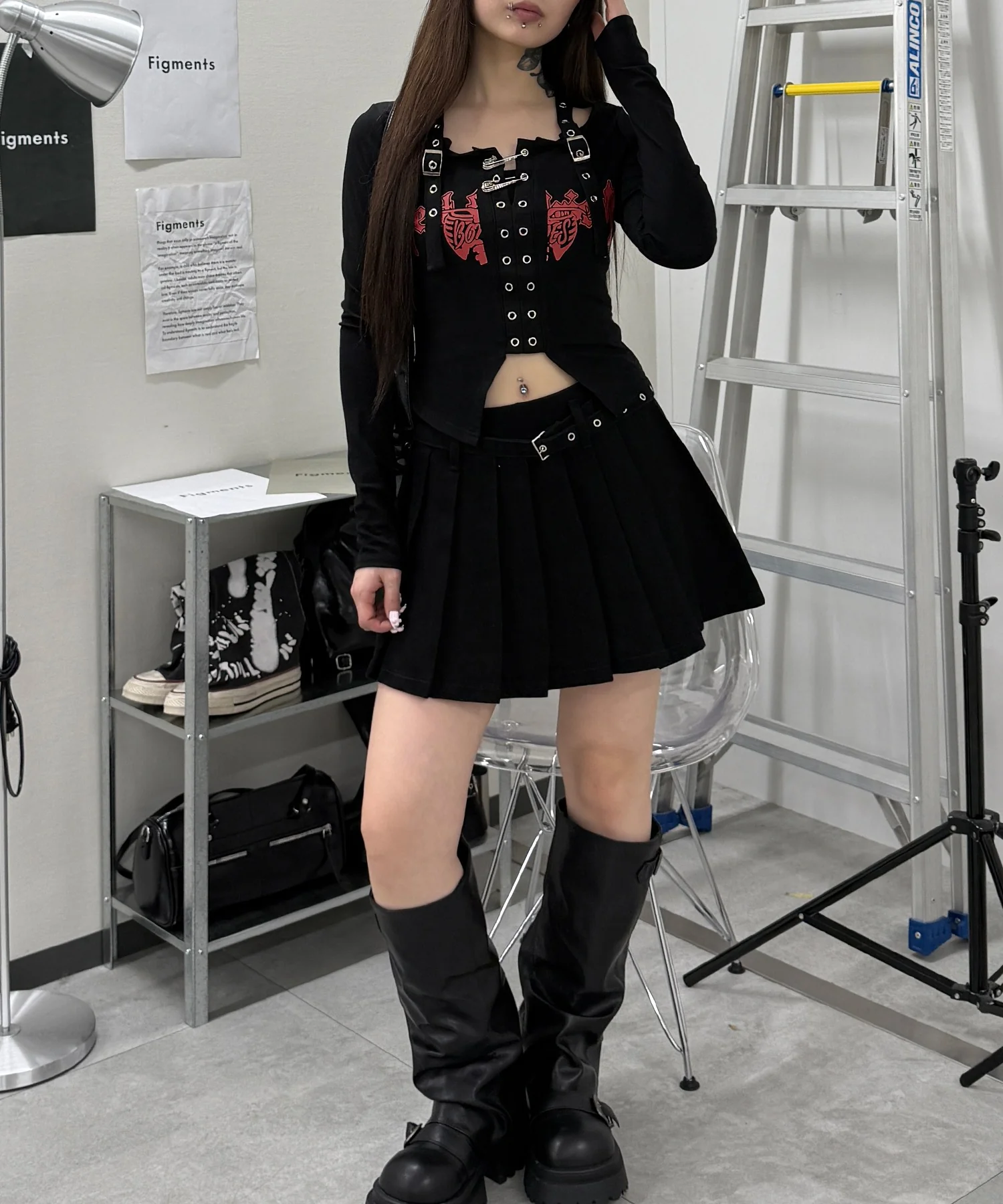 ハトメロゴデザイントップス - Image 4