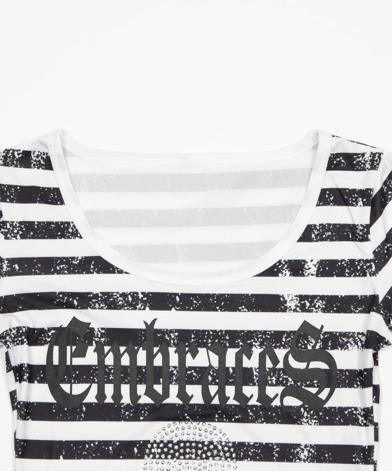 ラインストーンスカルTシャツ - Image 8