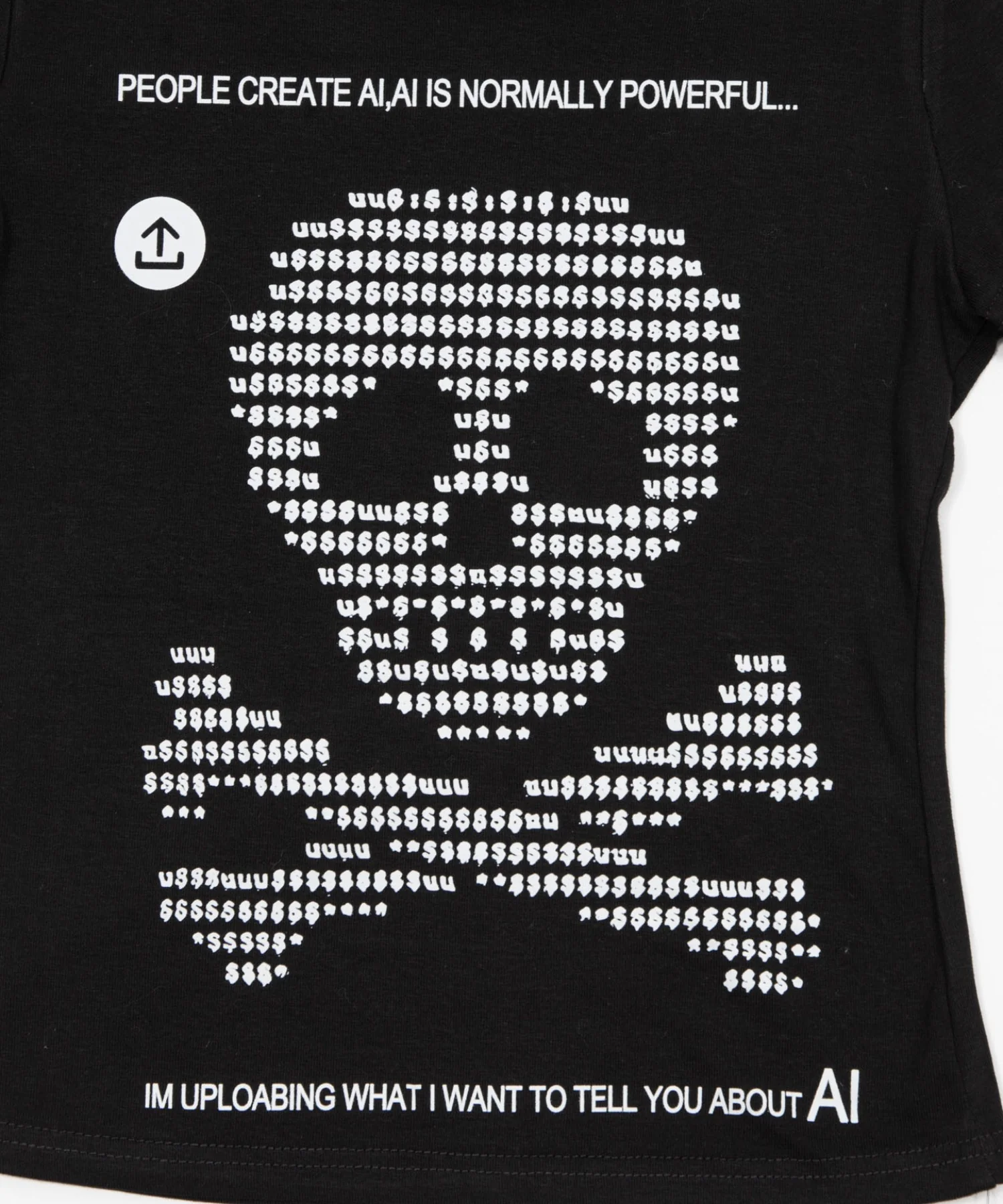 ボーダースカルTシャツ - Image 8