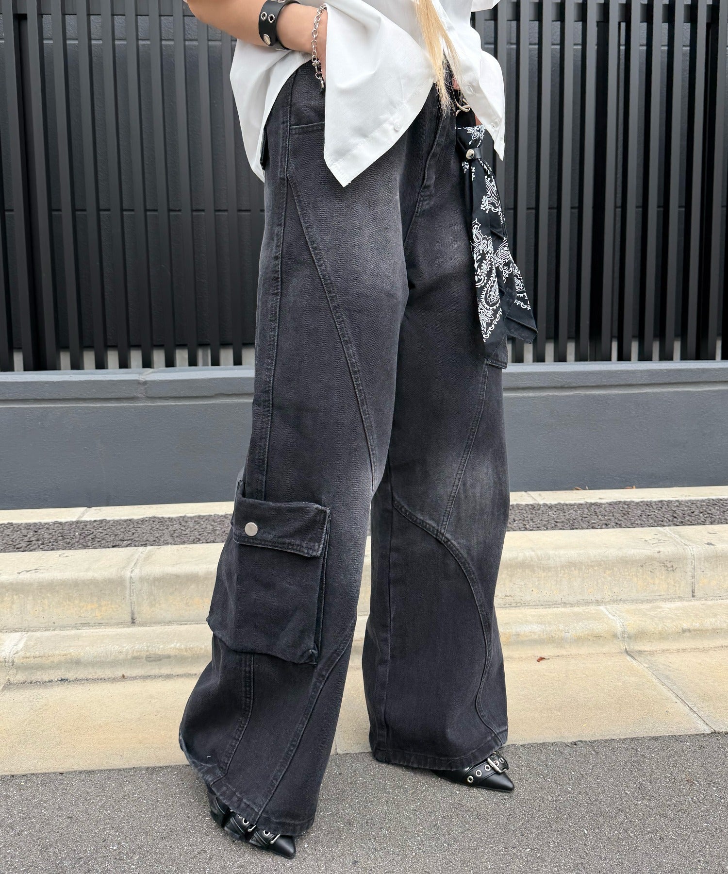 アシメフラップバギー - Image 5