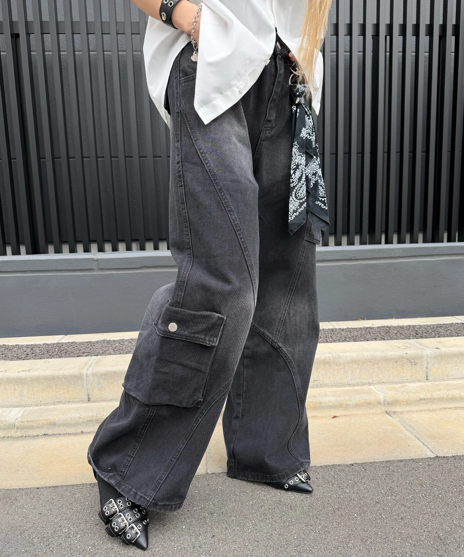 アシメフラップバギー - Image 6