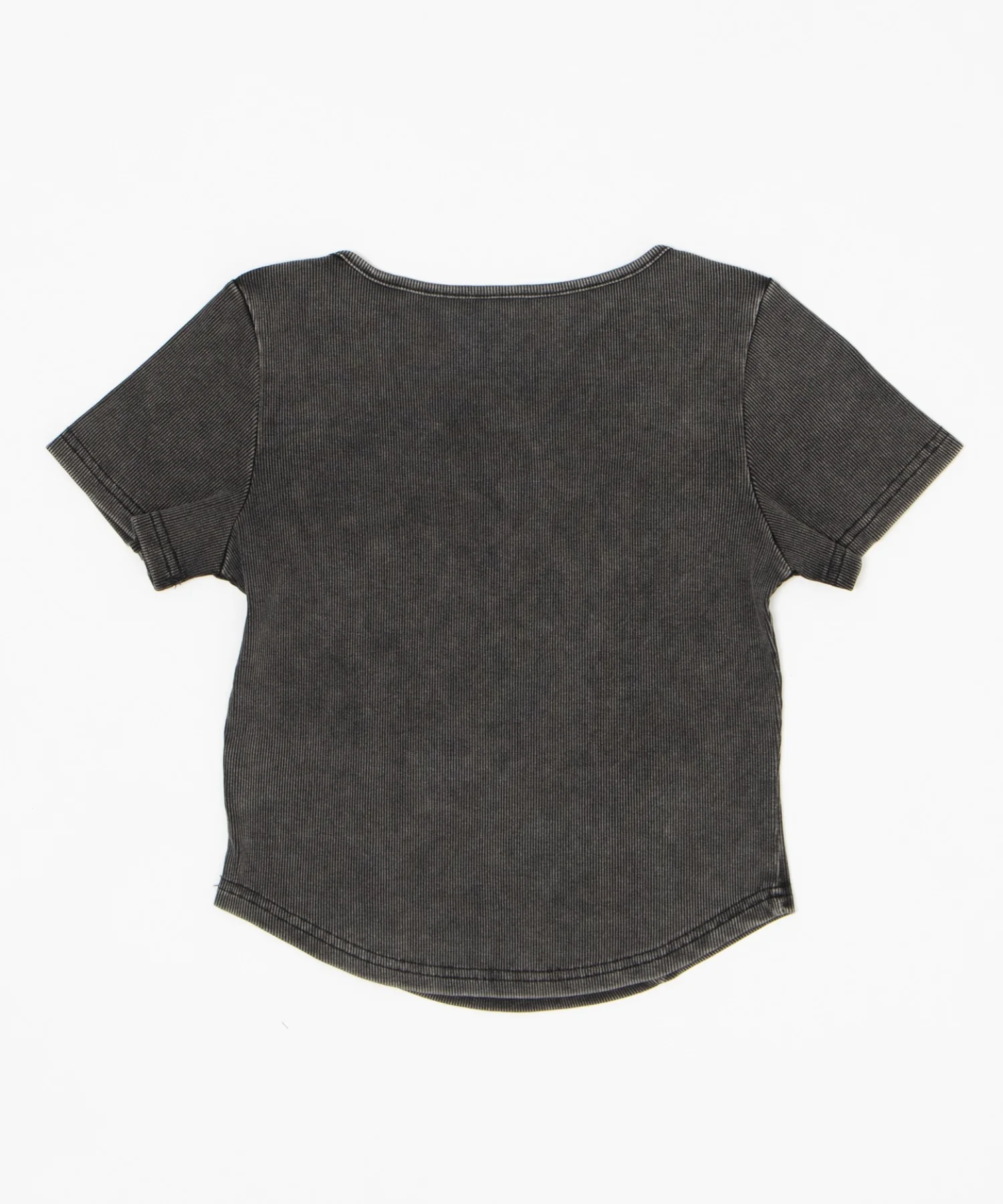 フェードレースアップTシャツ - Image 5
