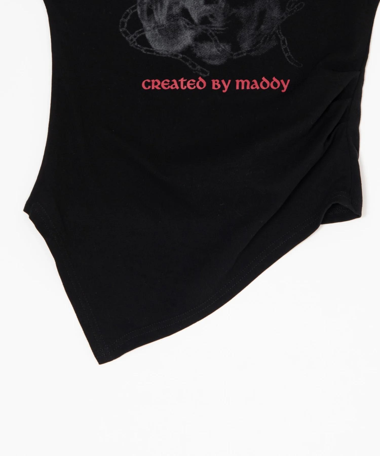 アシメオフショルバンTシャツ - Image 10