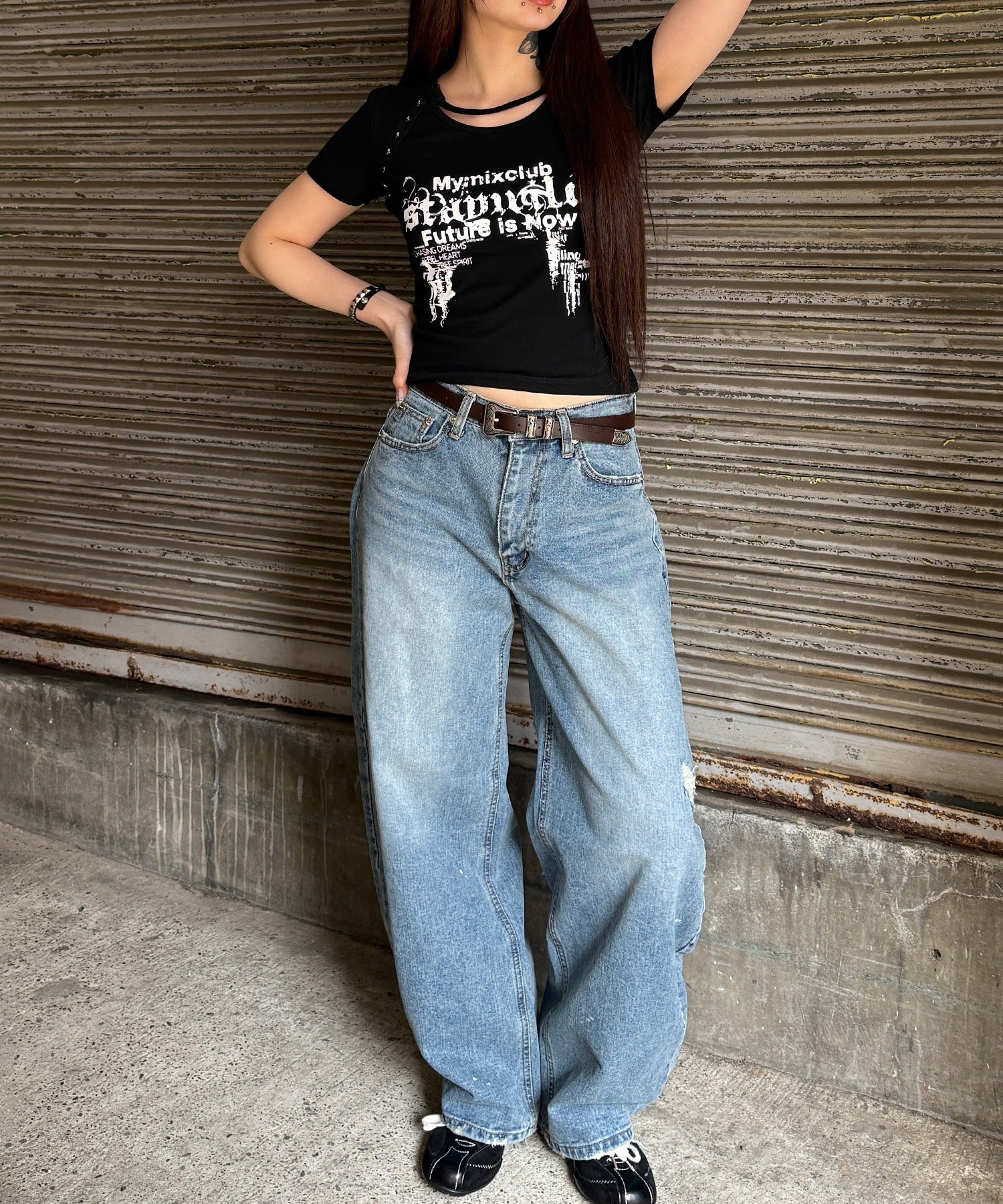 miixclubスタッズTシャツ - Image 4