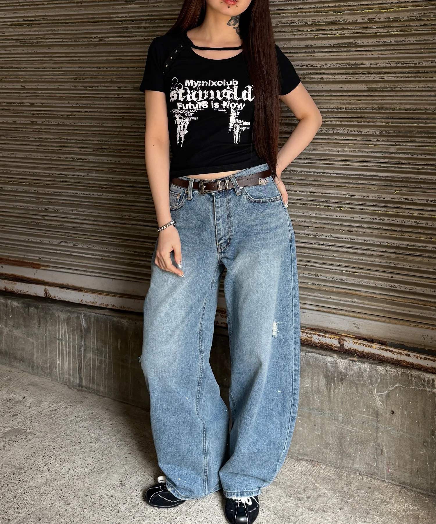 miixclubスタッズTシャツ - Image 5