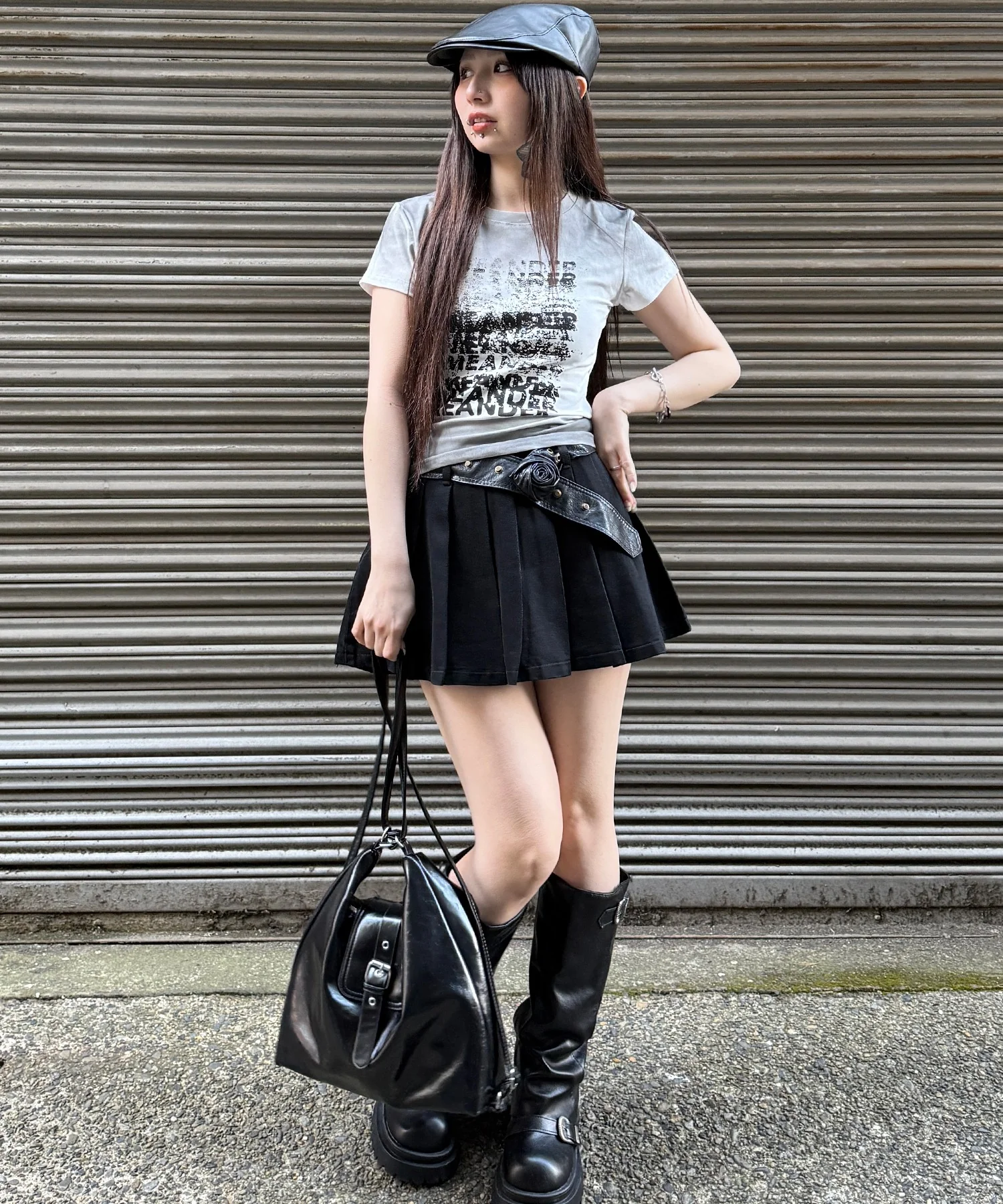 MEANDERフェードTシャツ - Image 5