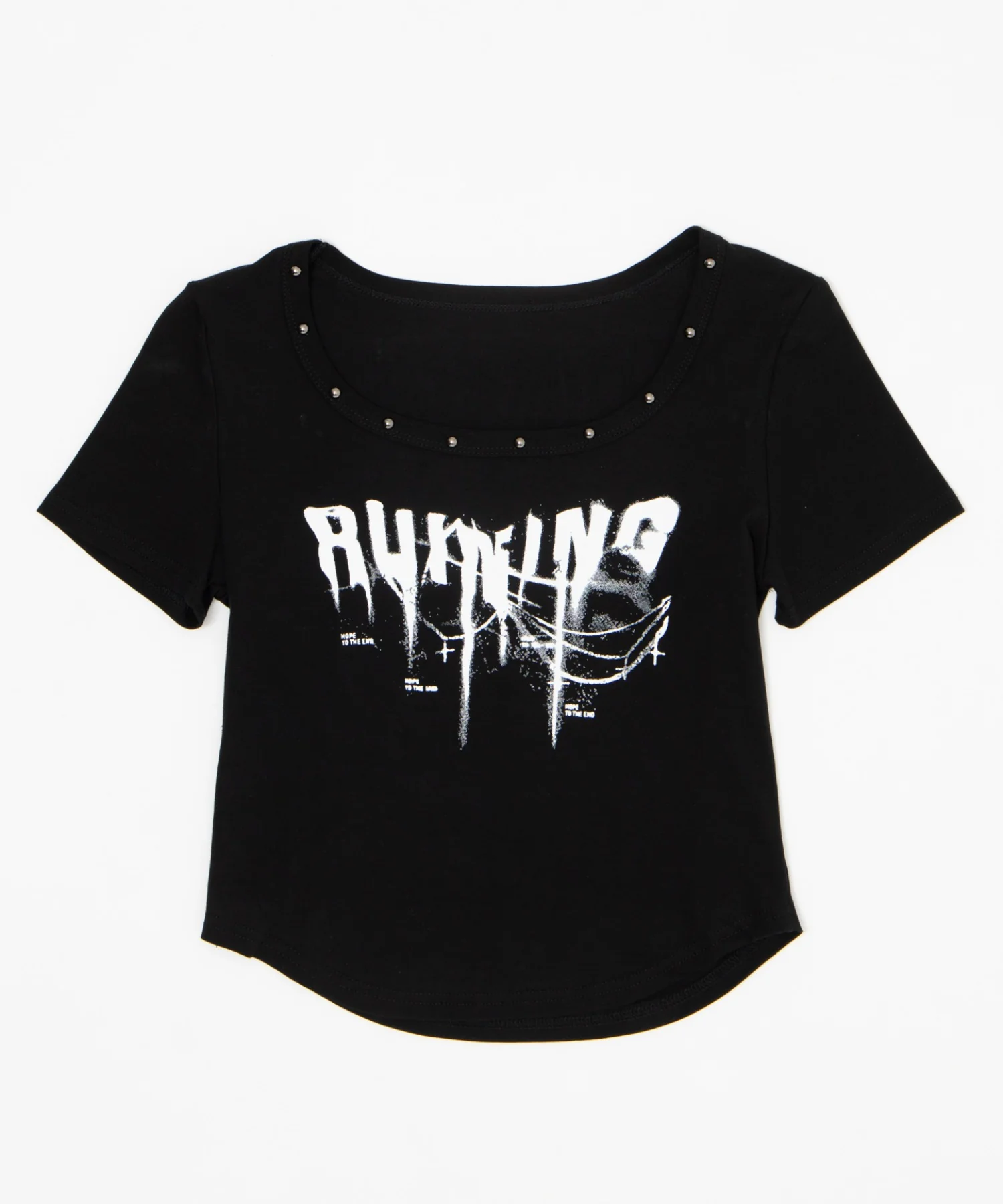 スタッズネックPUNKトップ - Image 9