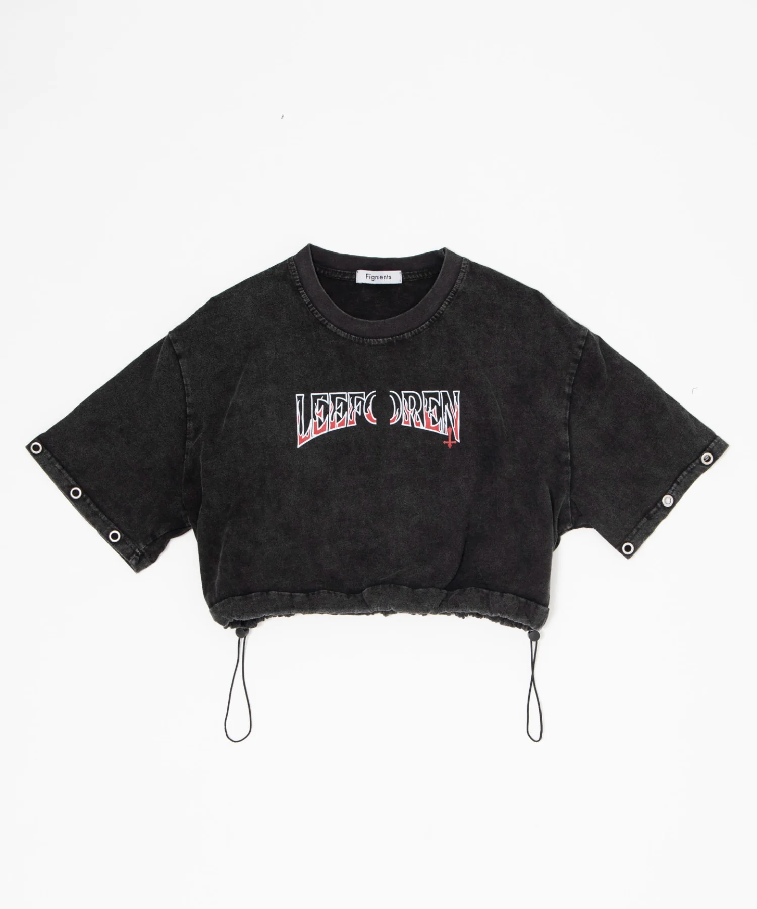 アイレットスリーブピグメントTシャツ - Image 8