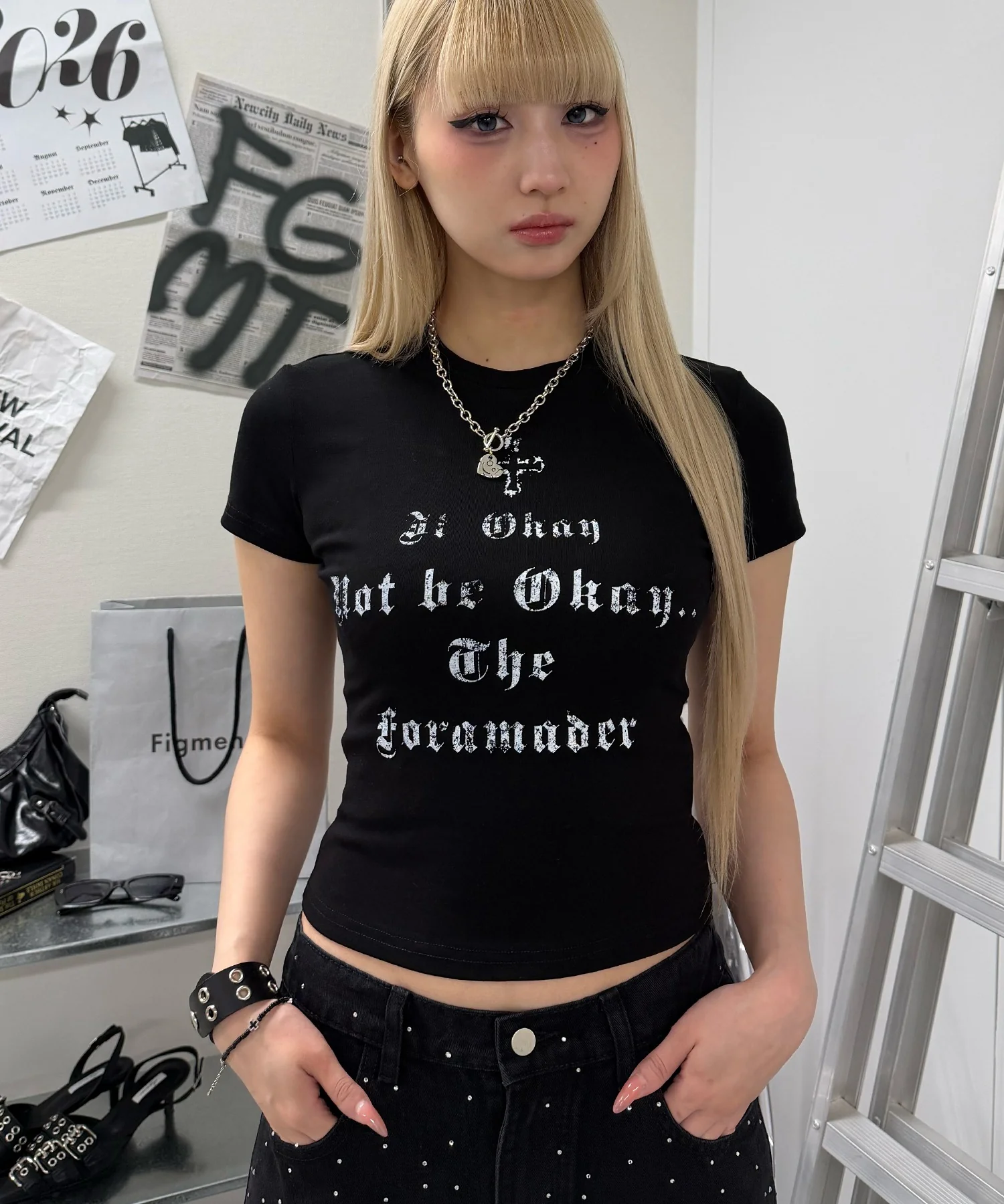 バッククロスレースT - Image 6