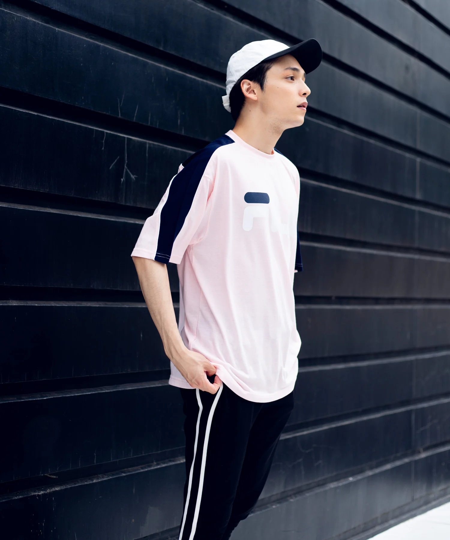 別注FILAパイピング切替Tシャツ(S) - Image 13