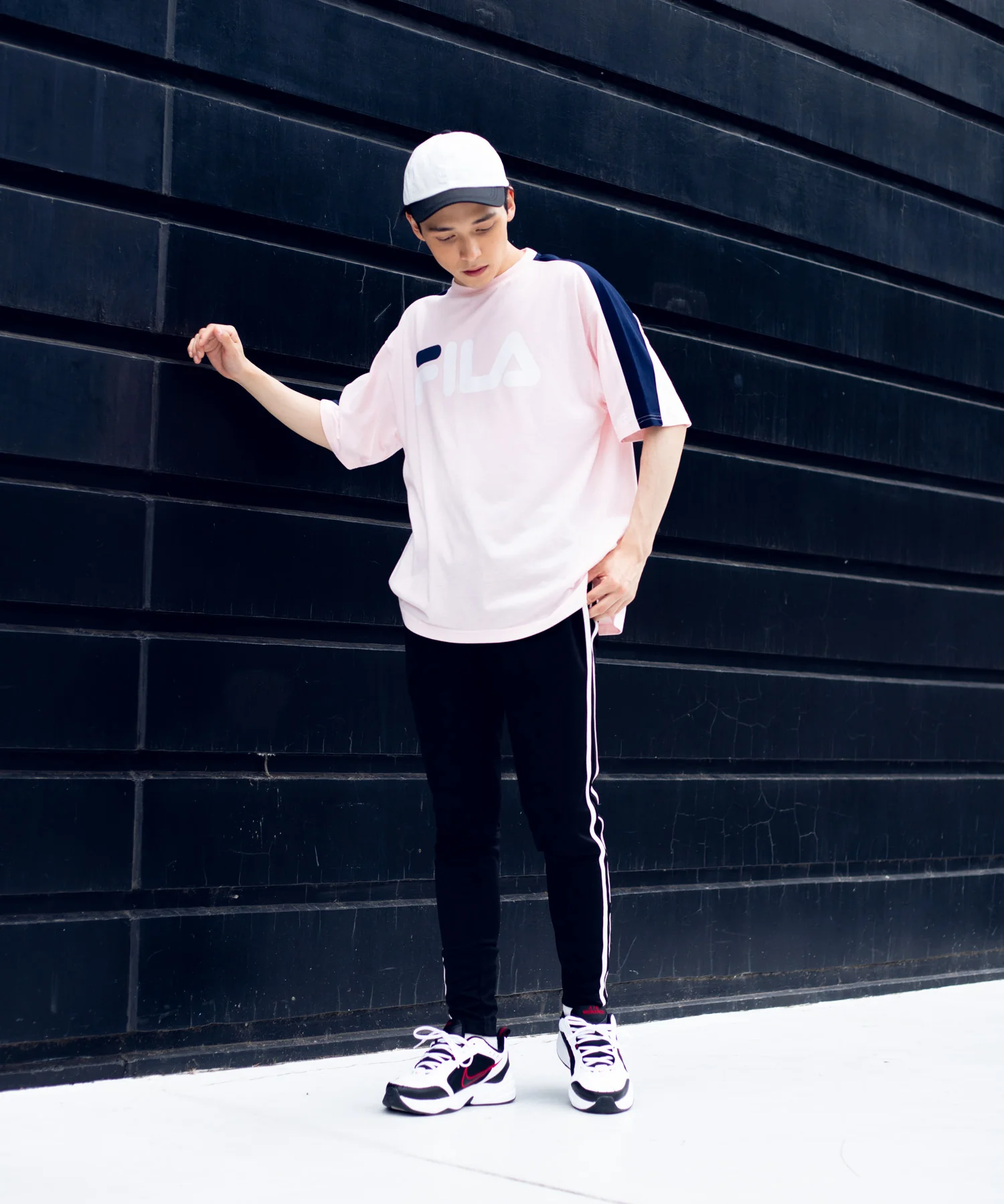 別注FILAパイピング切替Tシャツ(S) - Image 14