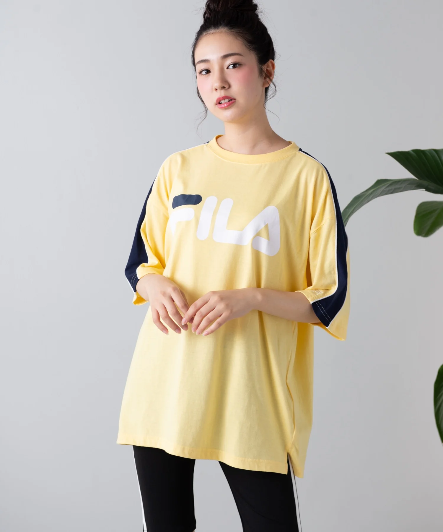 別注FILAパイピング切替Tシャツ(S) - Image 20