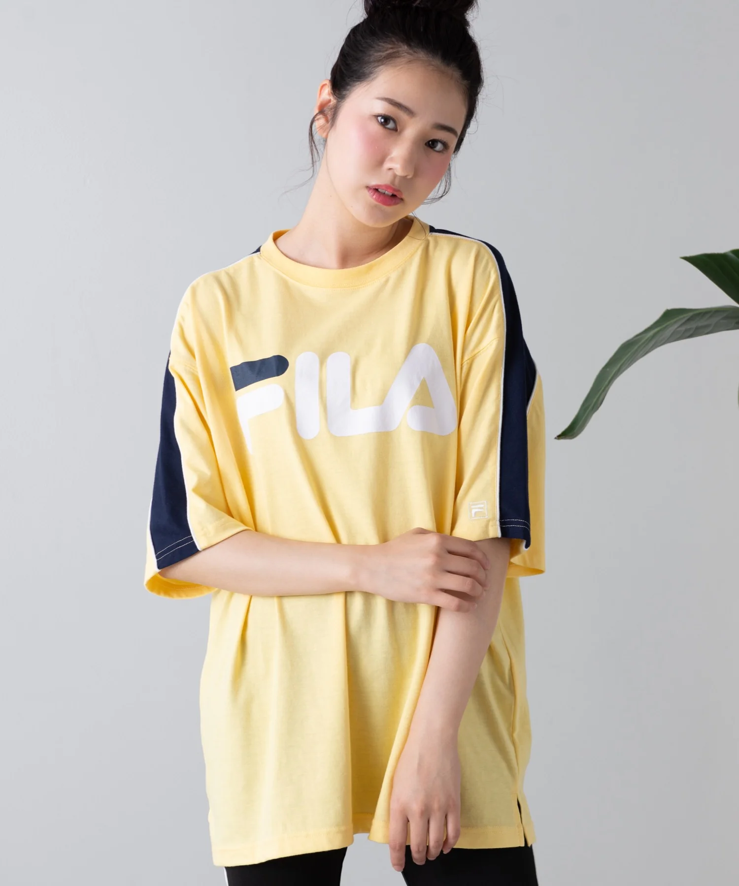 別注FILAパイピング切替Tシャツ(S) - Image 21
