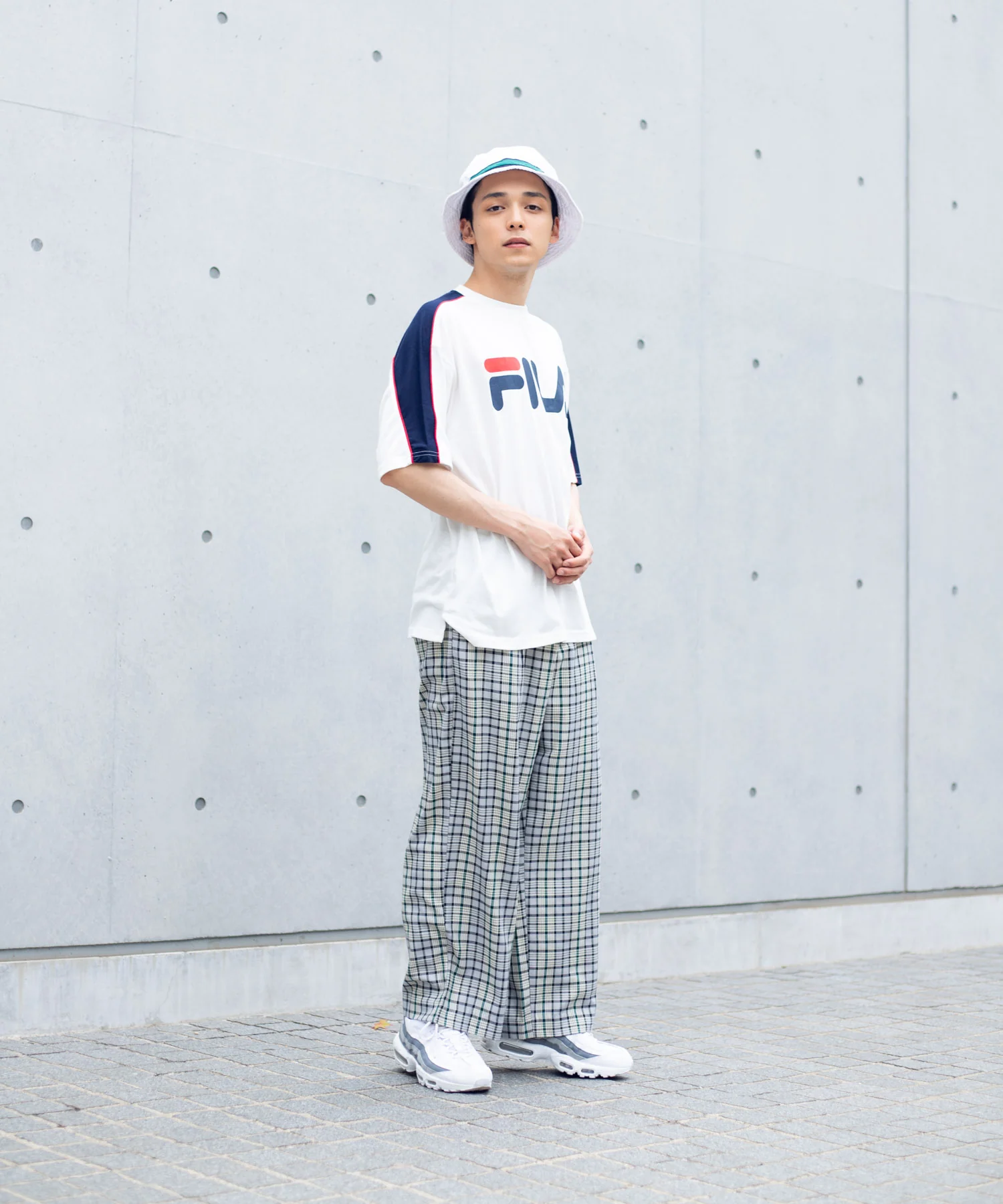 別注FILAパイピング切替Tシャツ(S) - Image 23