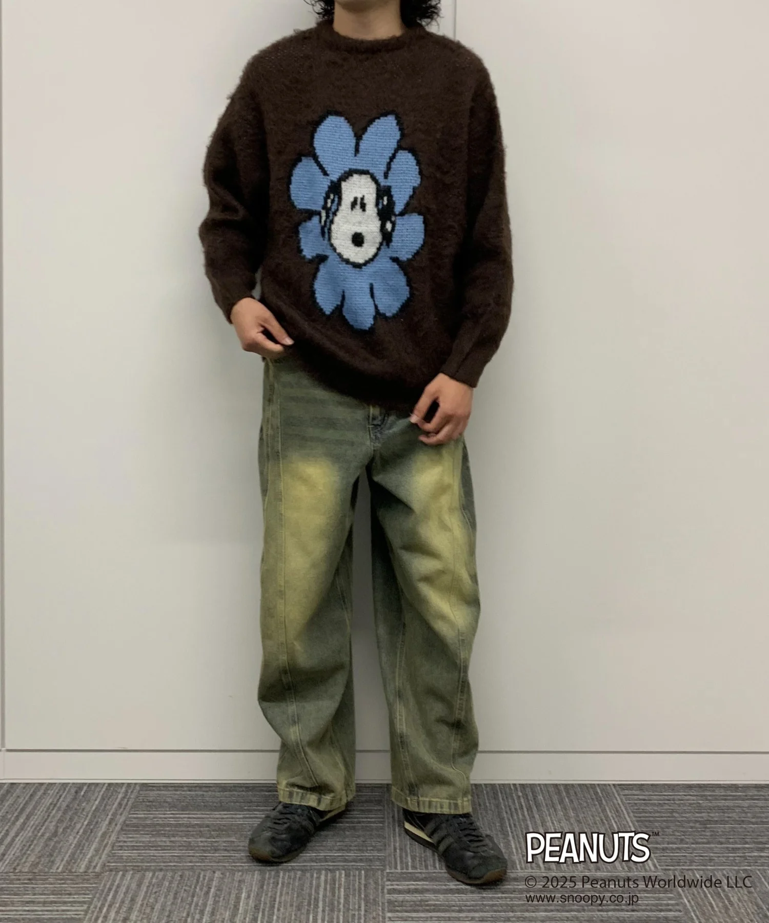 フラワースヌーピーニット - Image 16