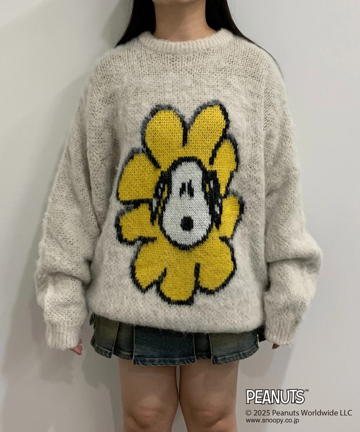 フラワースヌーピーニット - Image 20