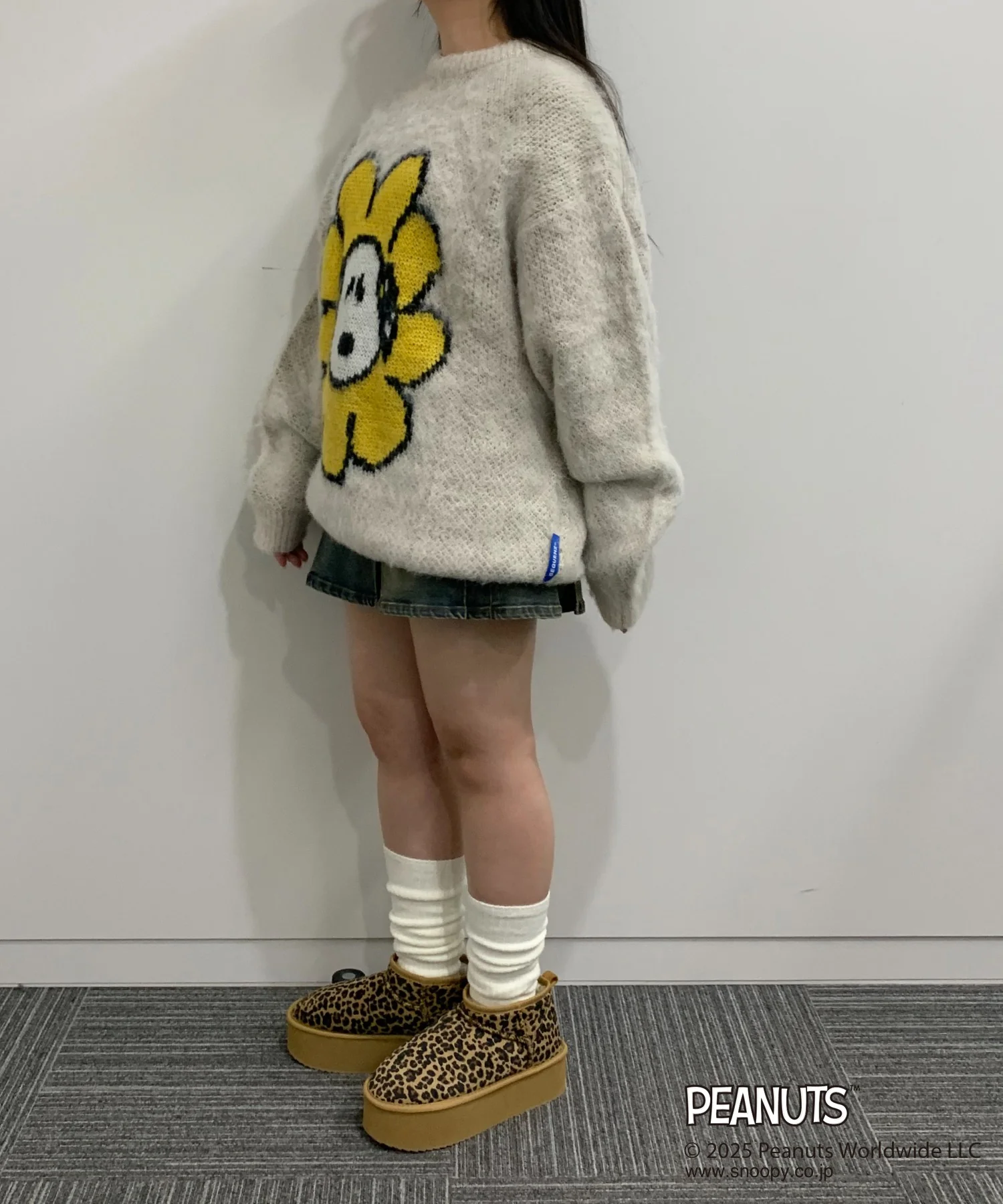 フラワースヌーピーニット - Image 25