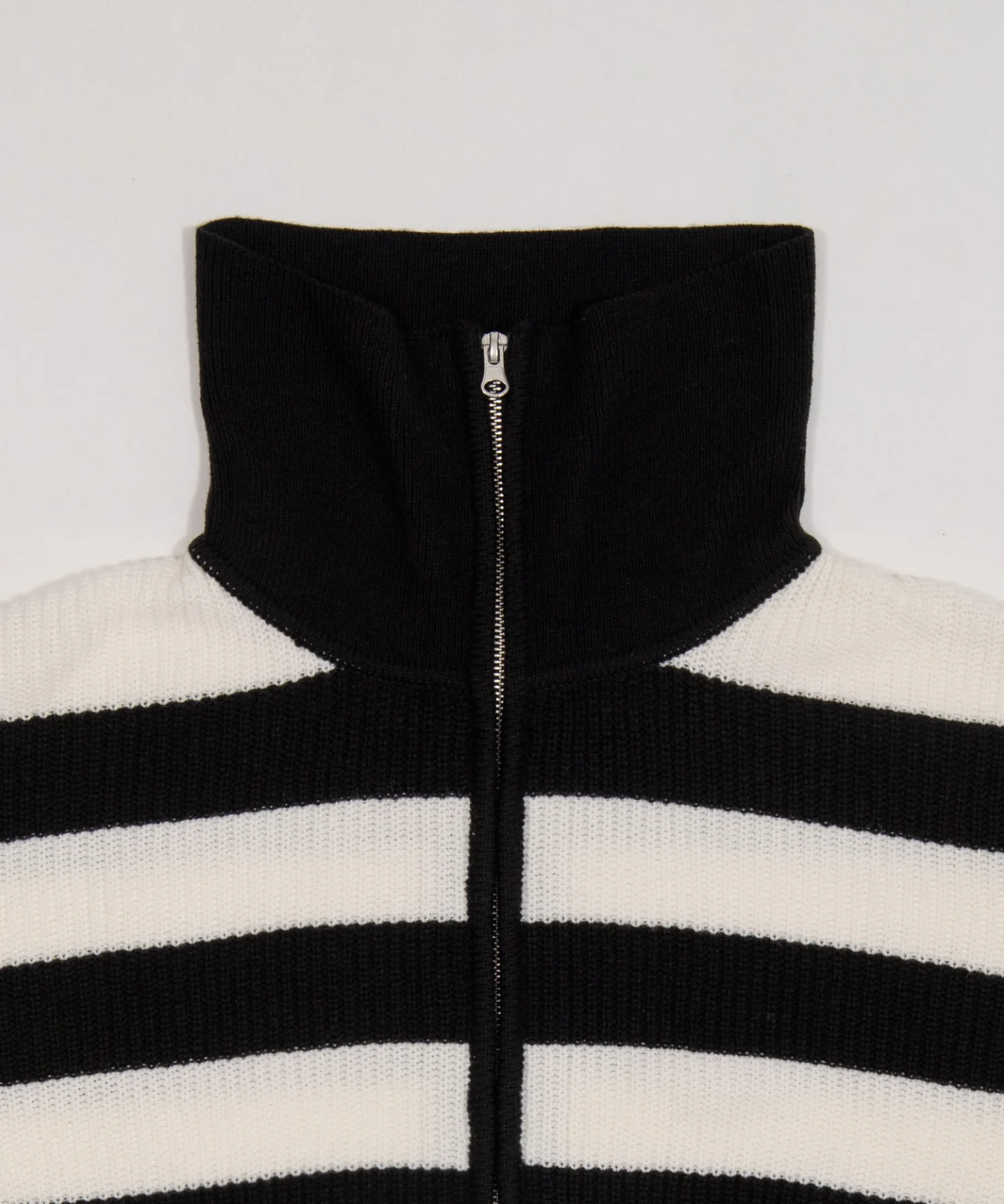 ダブルジップショートニットブルゾン - Image 5