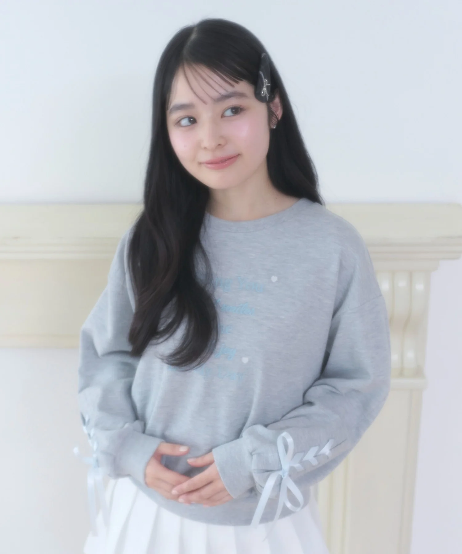レースアップリボンスウェット - Image 17