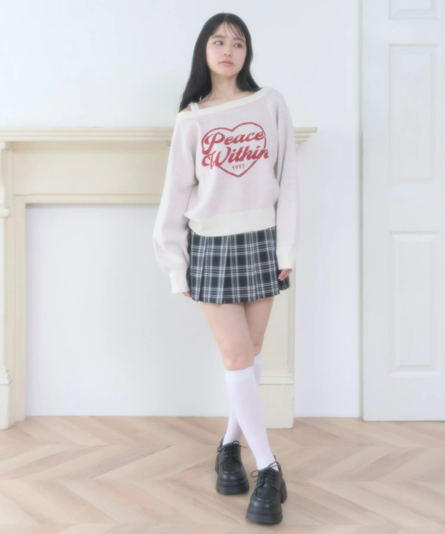 ハートワンショルニット - Image 4