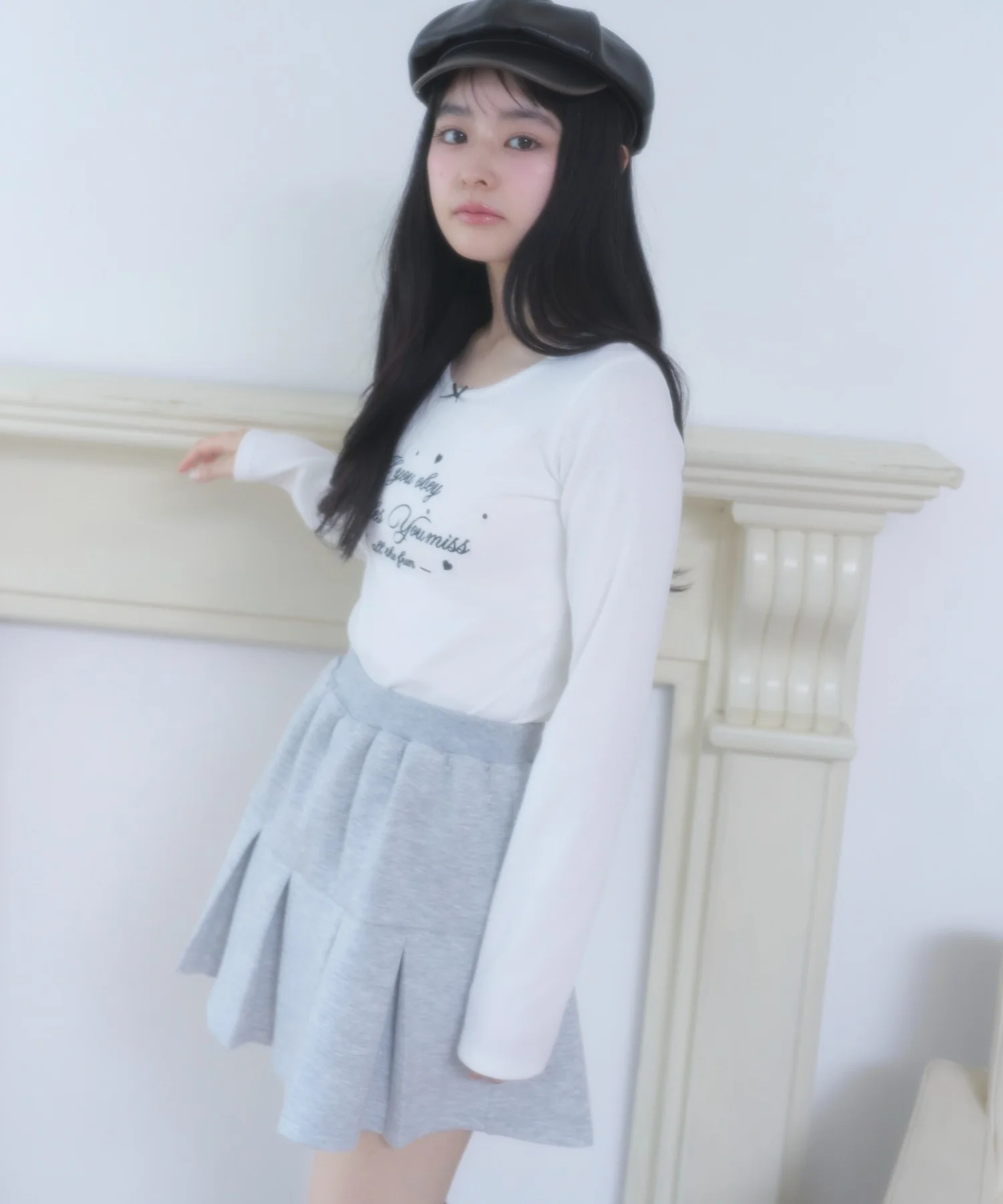 リボン付き刺繡リブロンT - Image 12