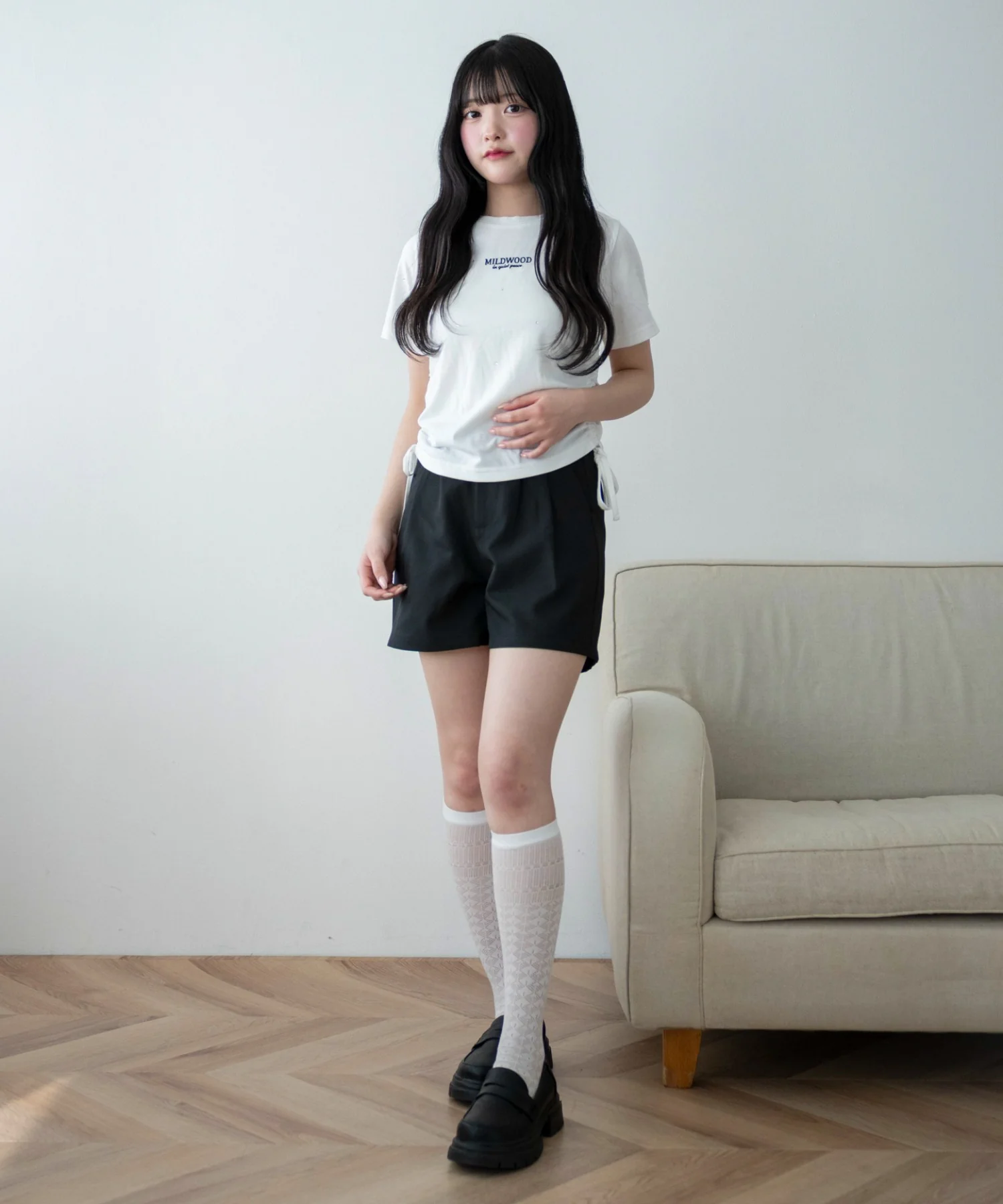 ビジューサイドドロストショートT - Image 10