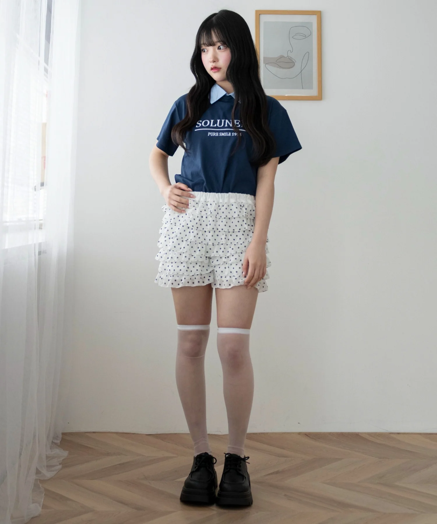 シャツドッキング刺繍T - Image 8