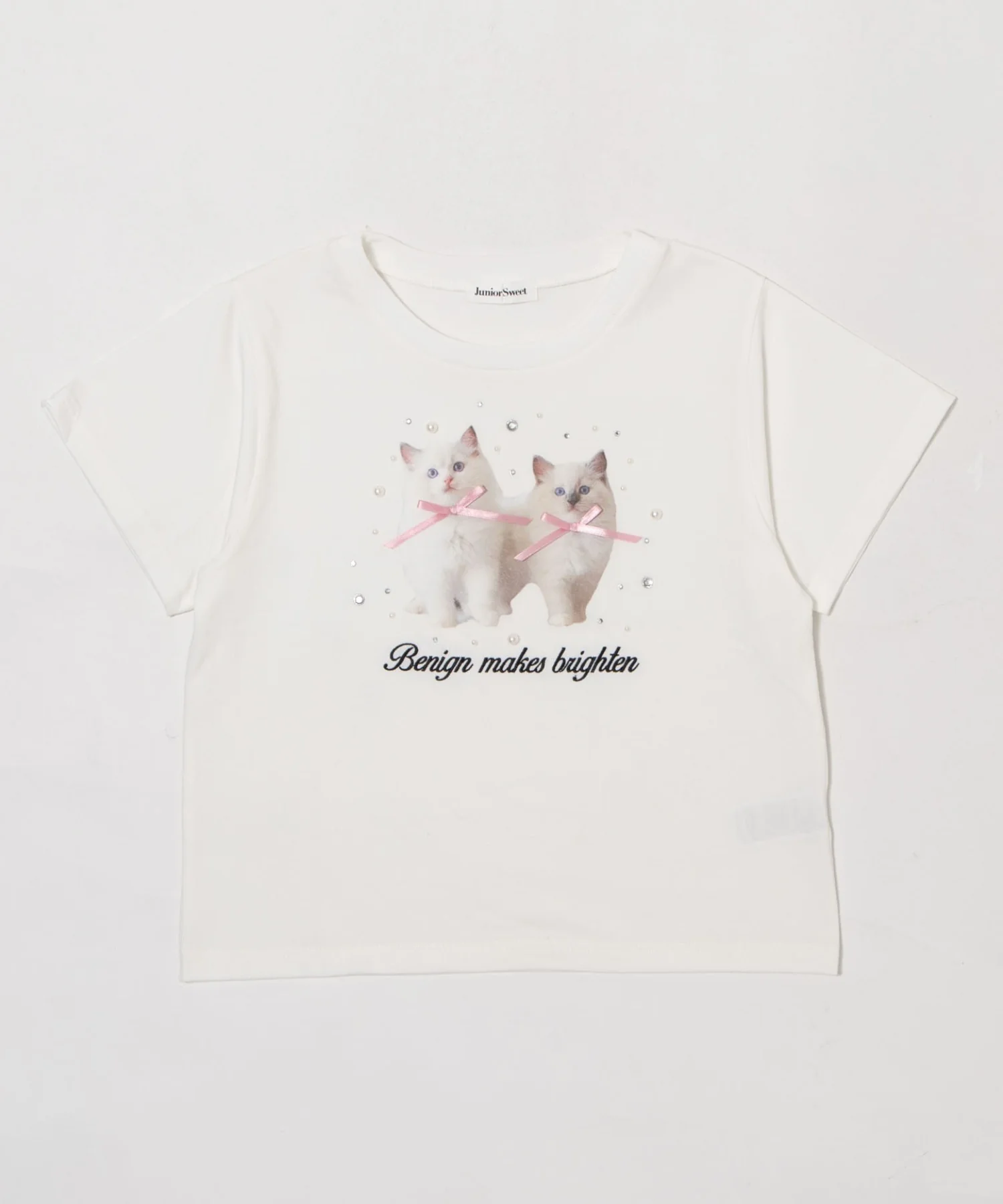 装飾付きネコリボンT - Image 20
