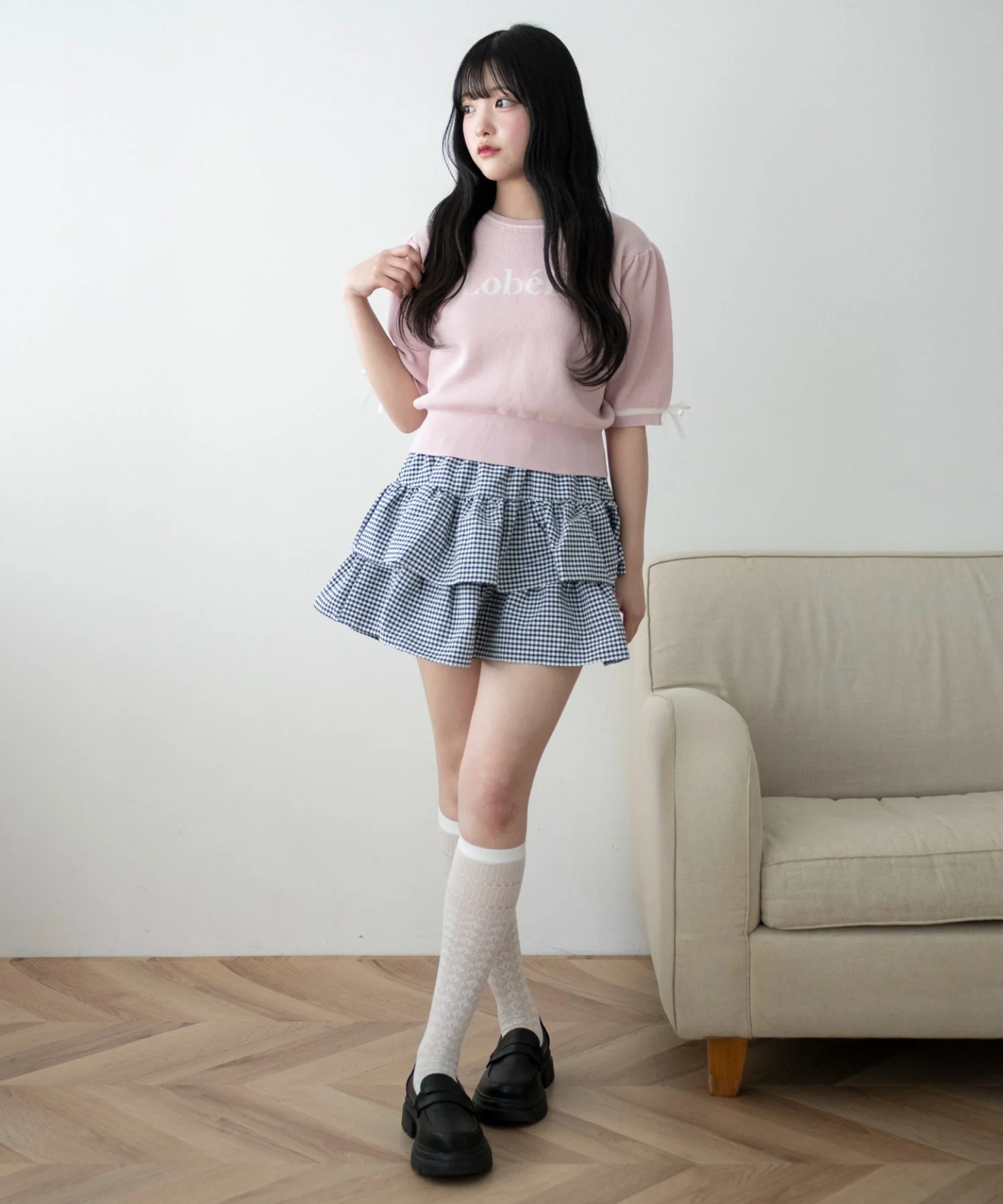メッセージリボンポイントSSニット - Image 10