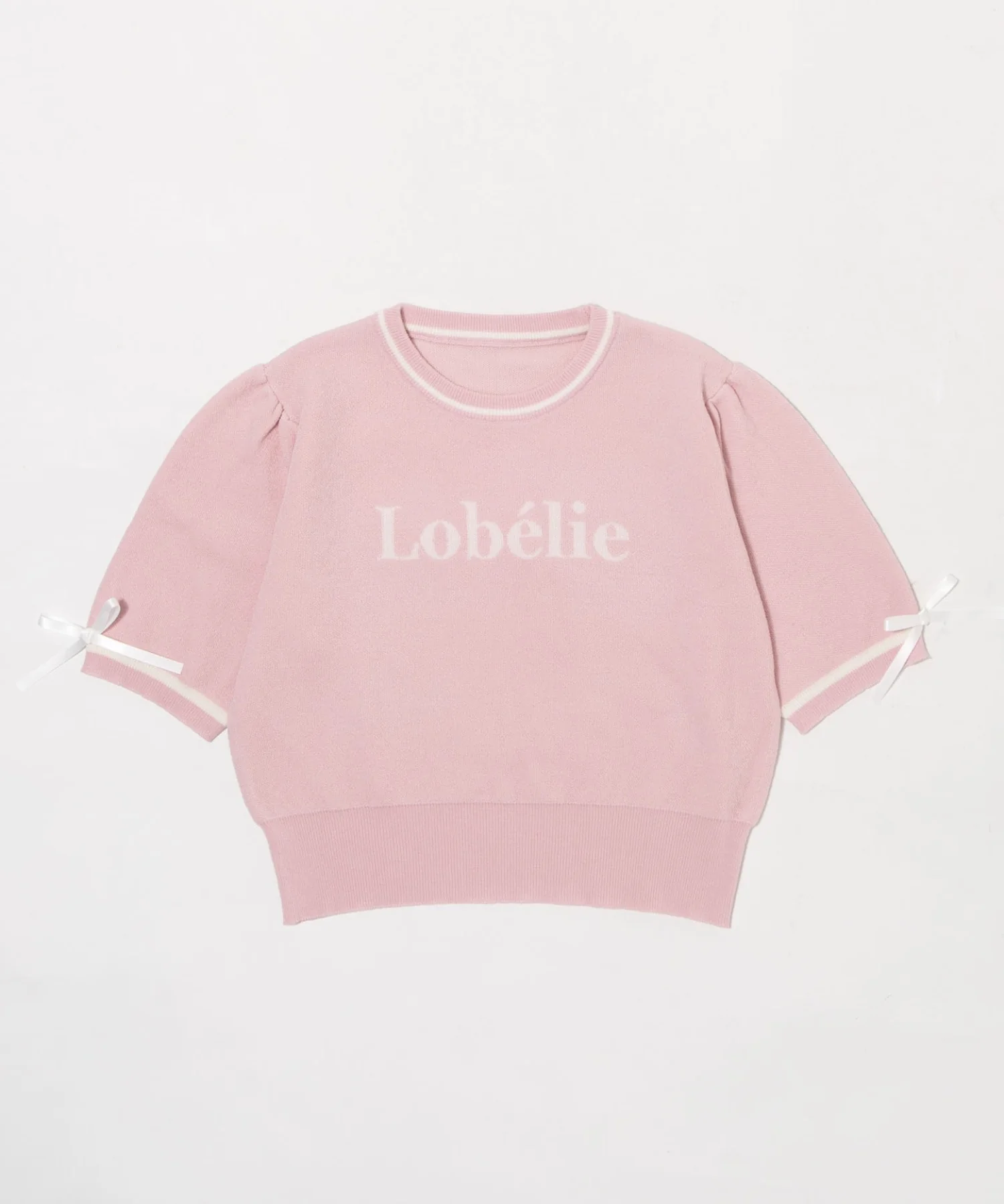メッセージリボンポイントSSニット - Image 16