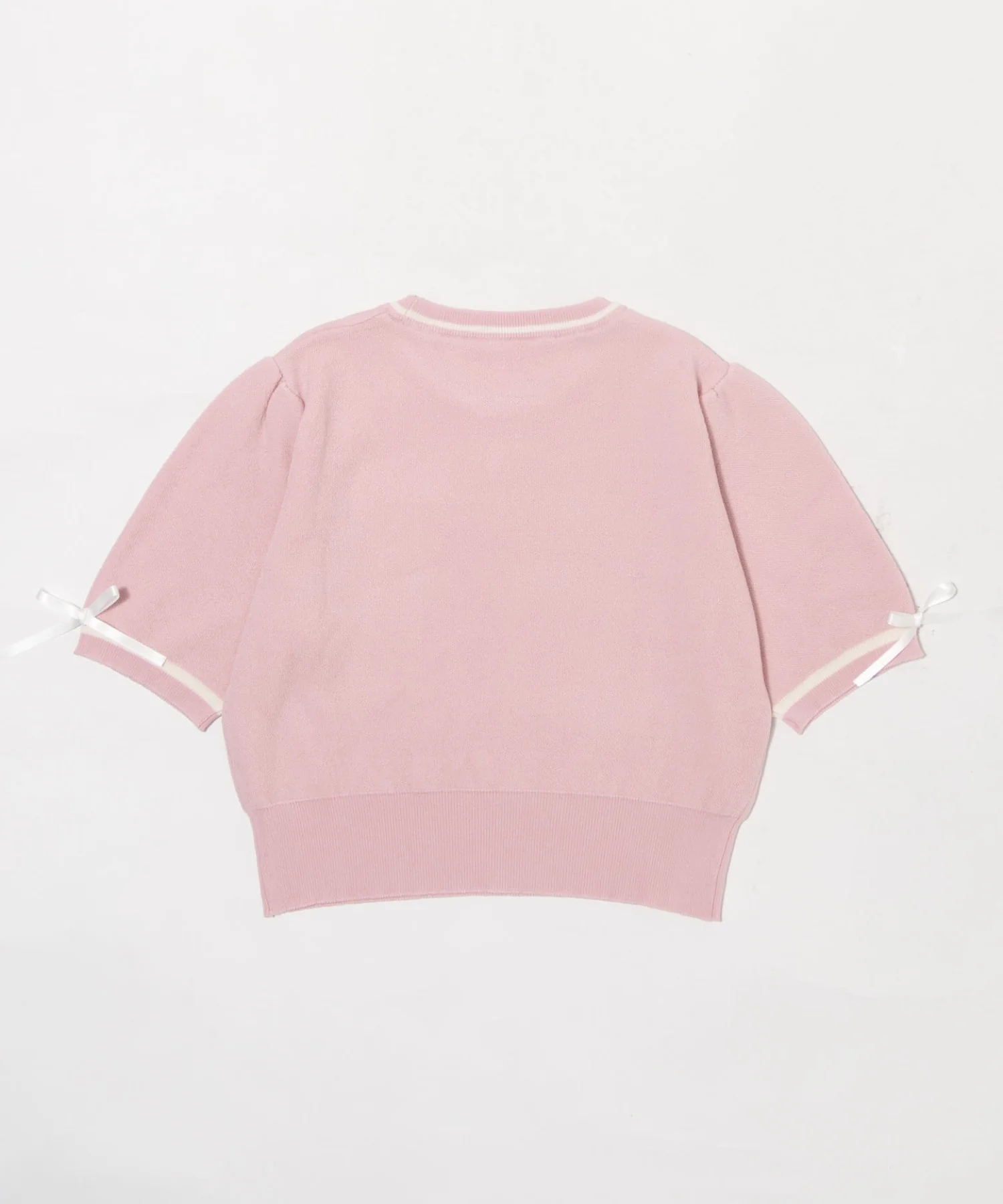 メッセージリボンポイントSSニット - Image 17