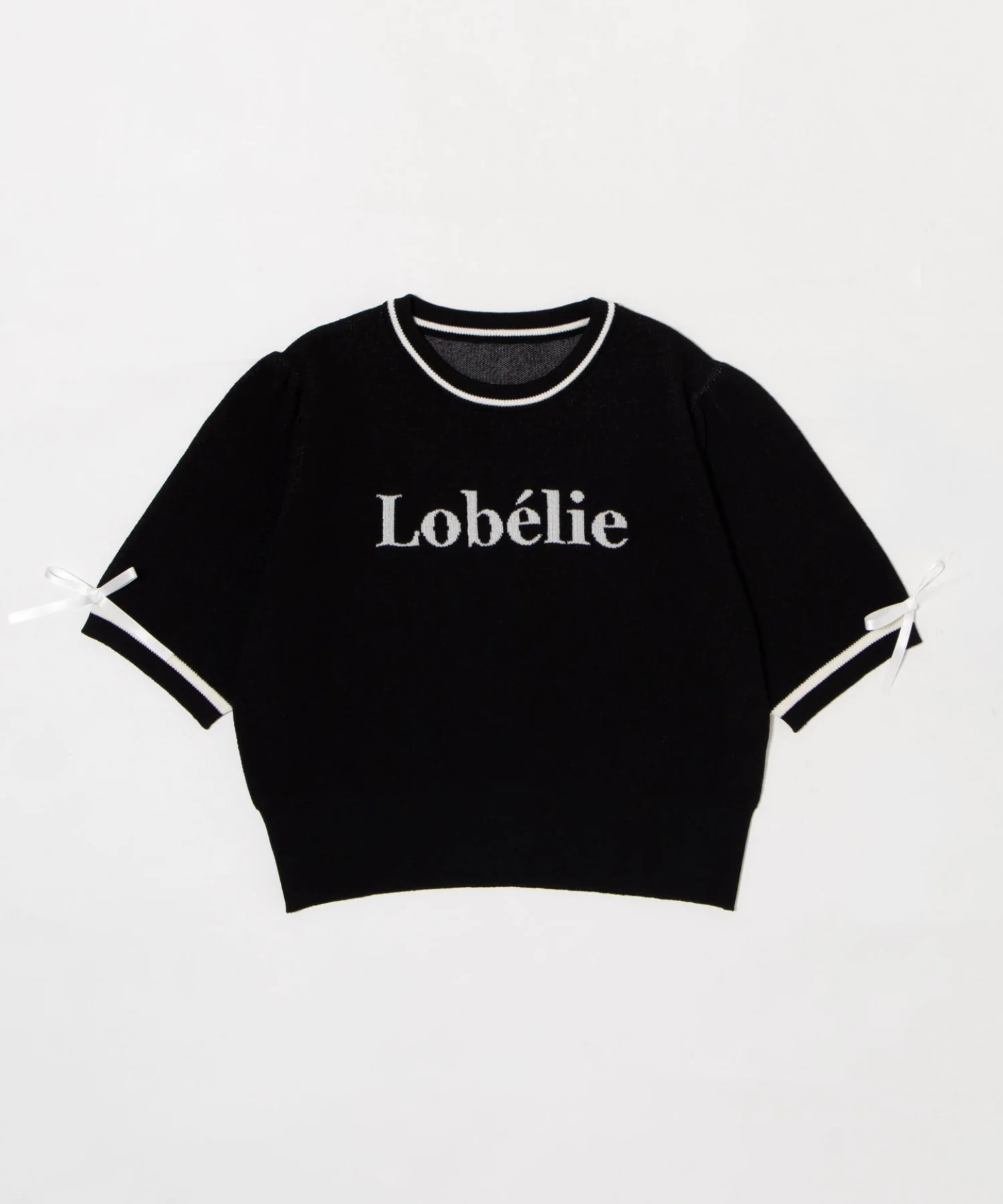 メッセージリボンポイントSSニット - Image 22