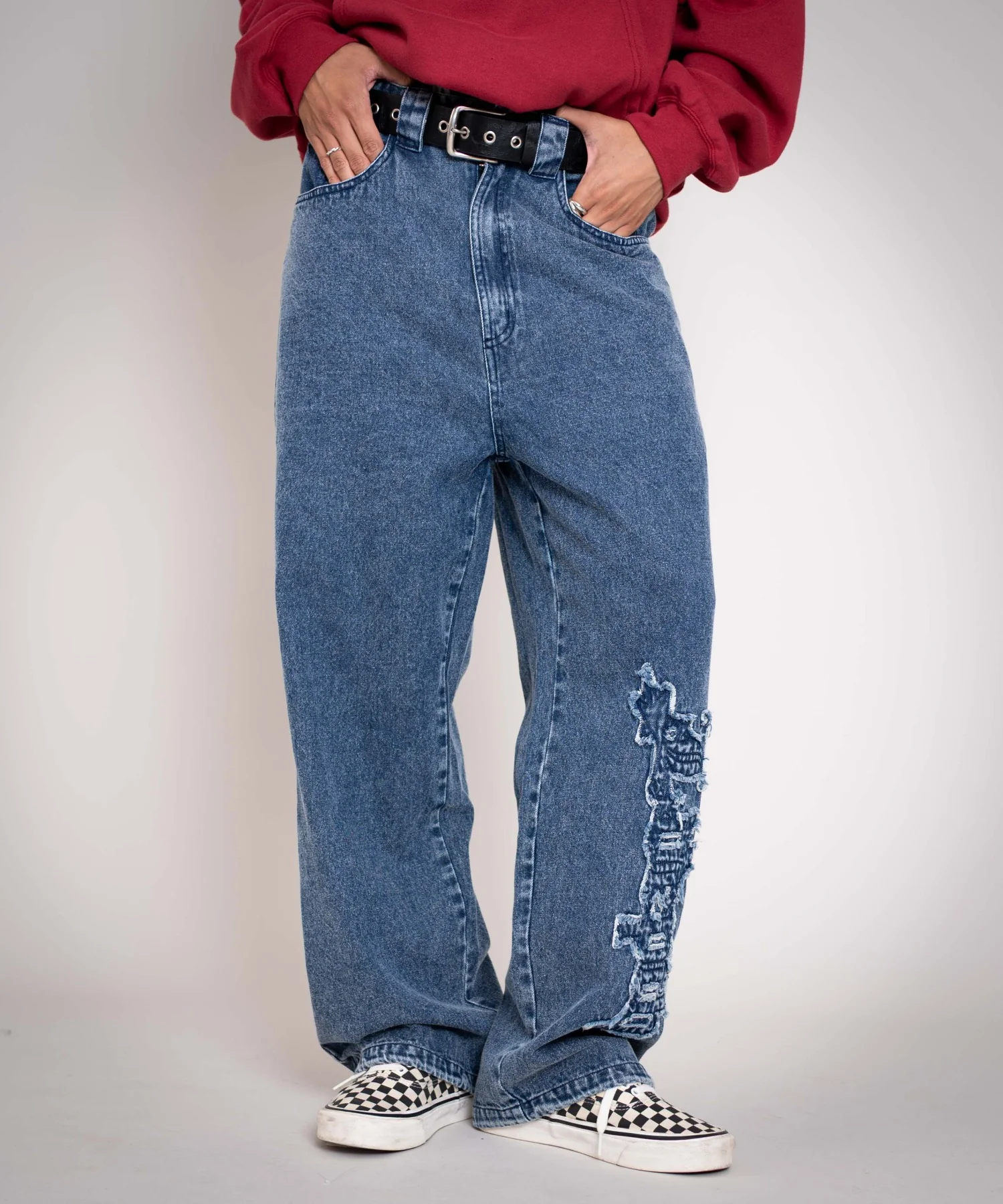グラフィックデニムパンツ - Image 14