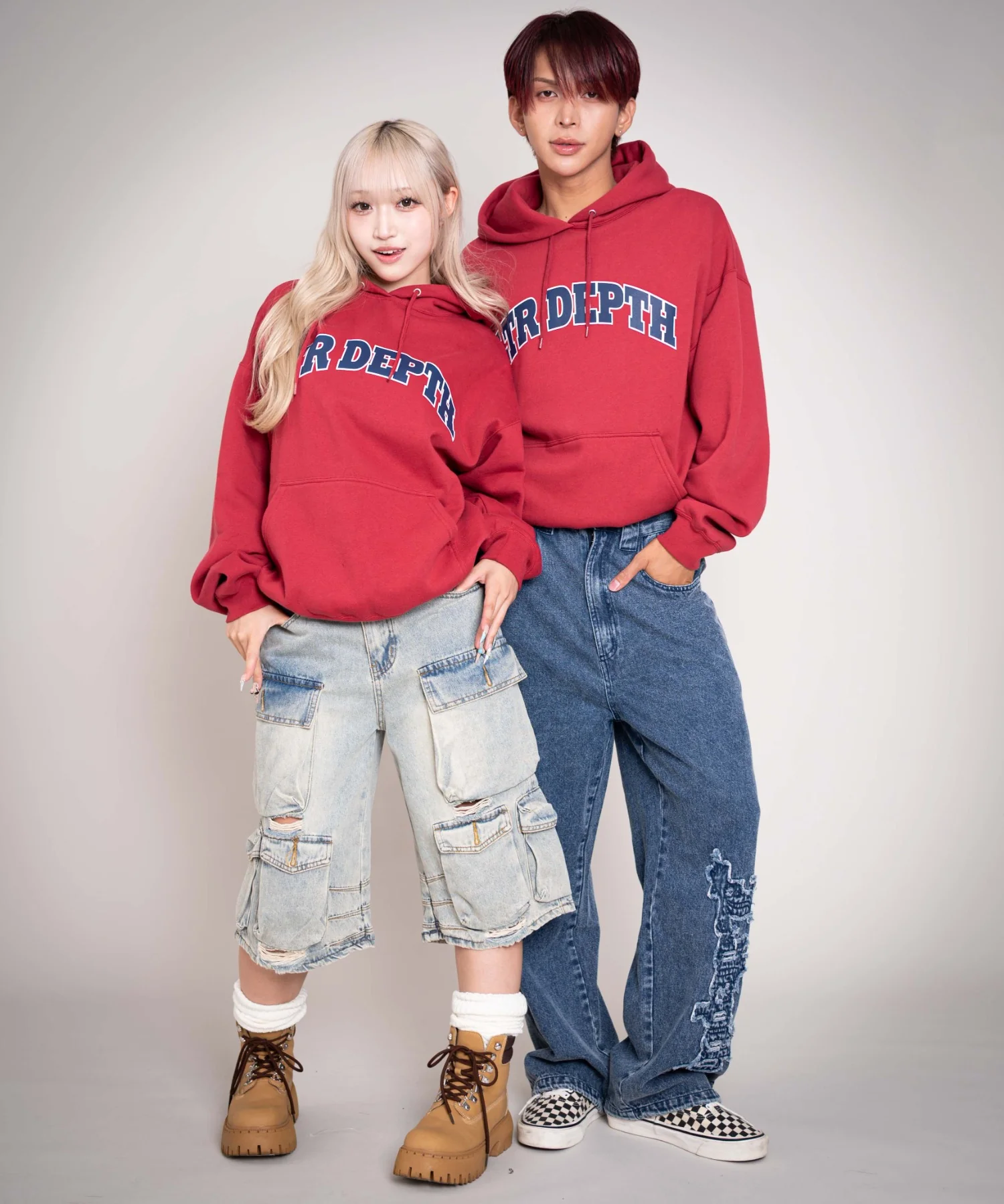 裏起毛カレッジプルパーカー - Image 12