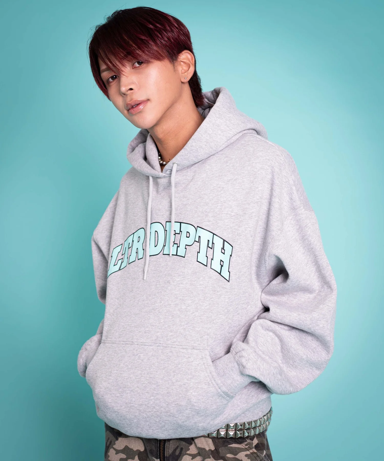 裏起毛カレッジプルパーカー - Image 13