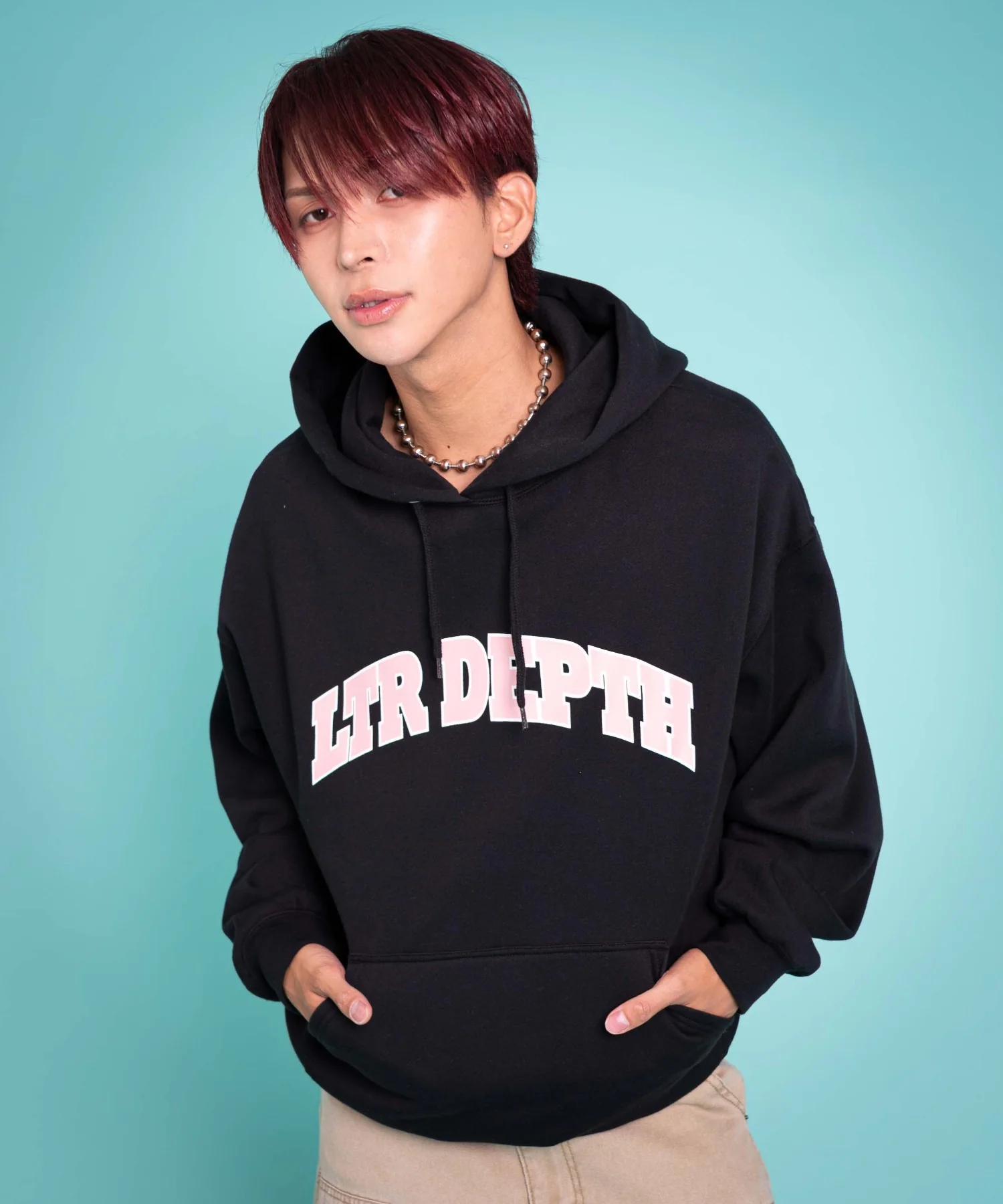 裏起毛カレッジプルパーカー - Image 18