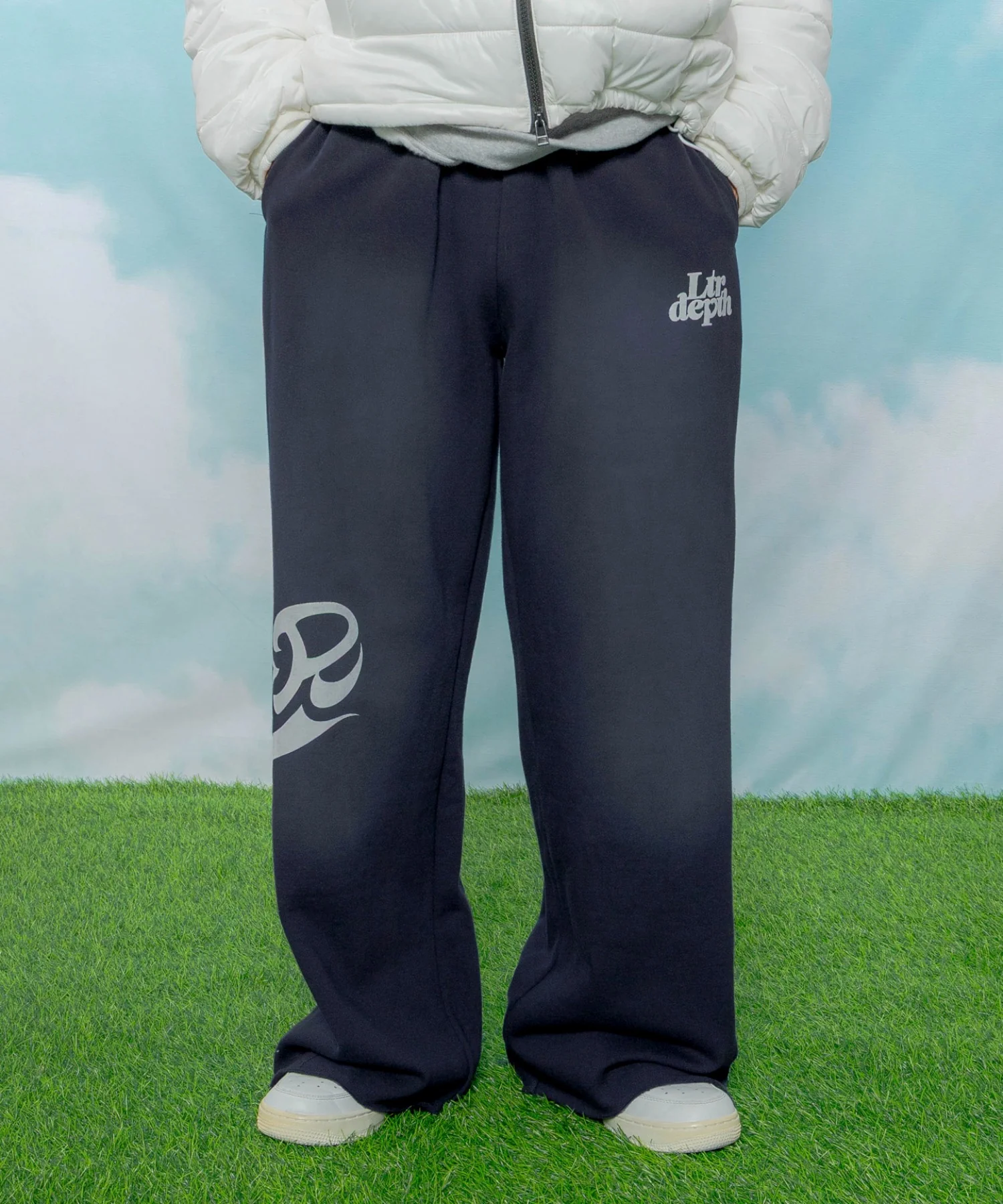 裏起毛ハートモチーフスウェットパンツ - Image 11